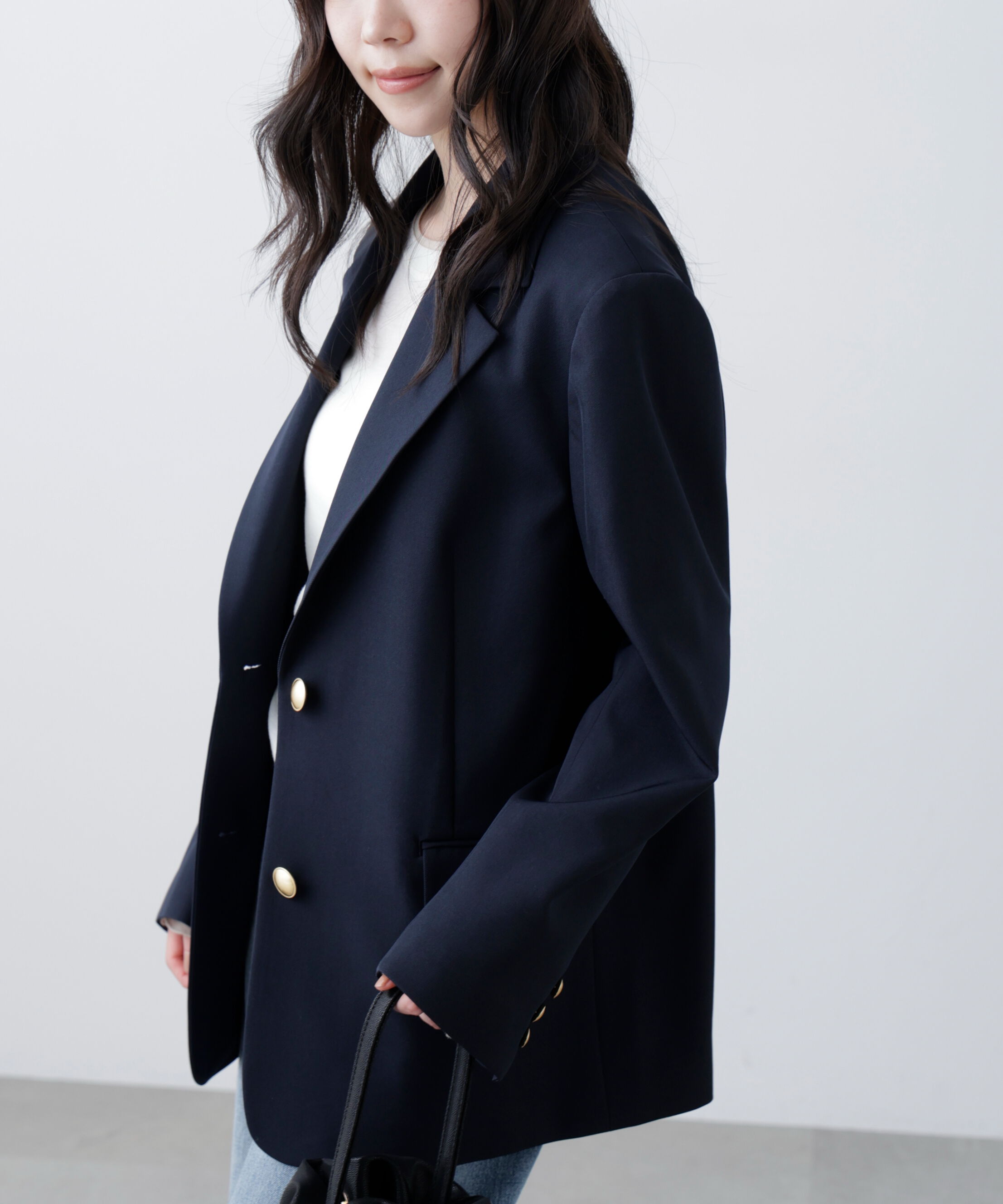  「〈セットアップ対応〉オーバーサイズシングルジャケット」|その他|