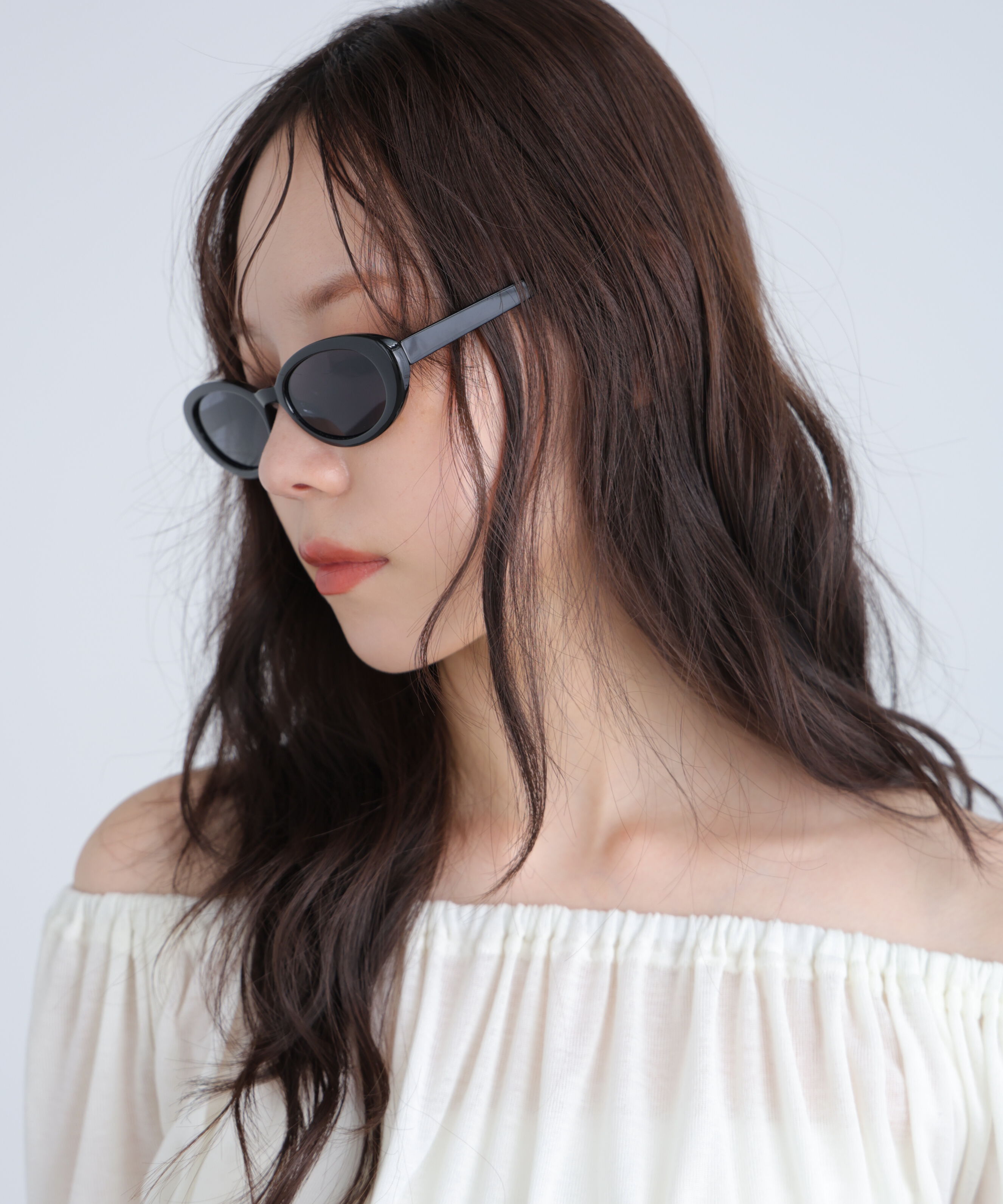  「オーバルサングラス」|ハンカチ|