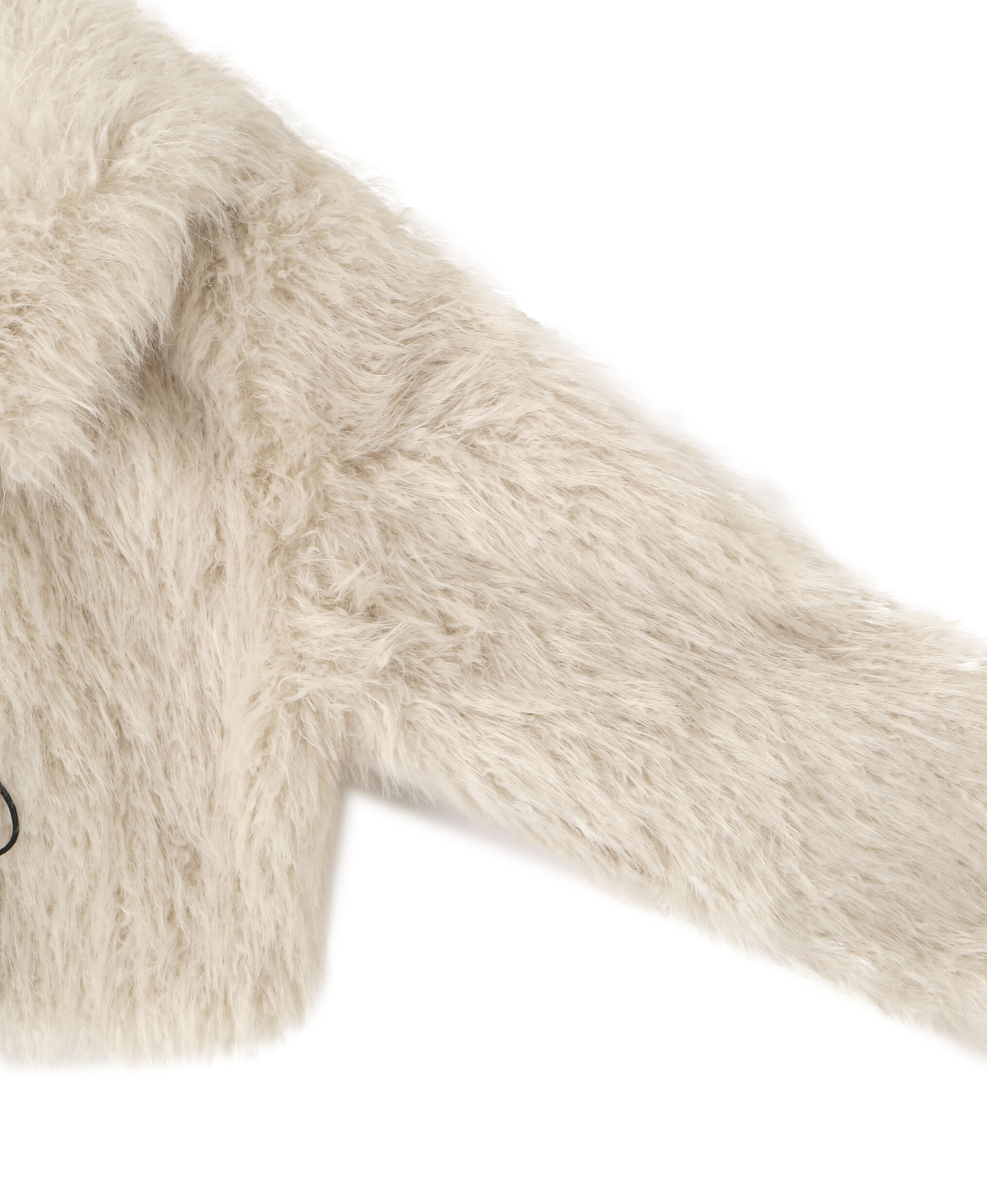  「リボンダッフルショートファーコート」|その他|