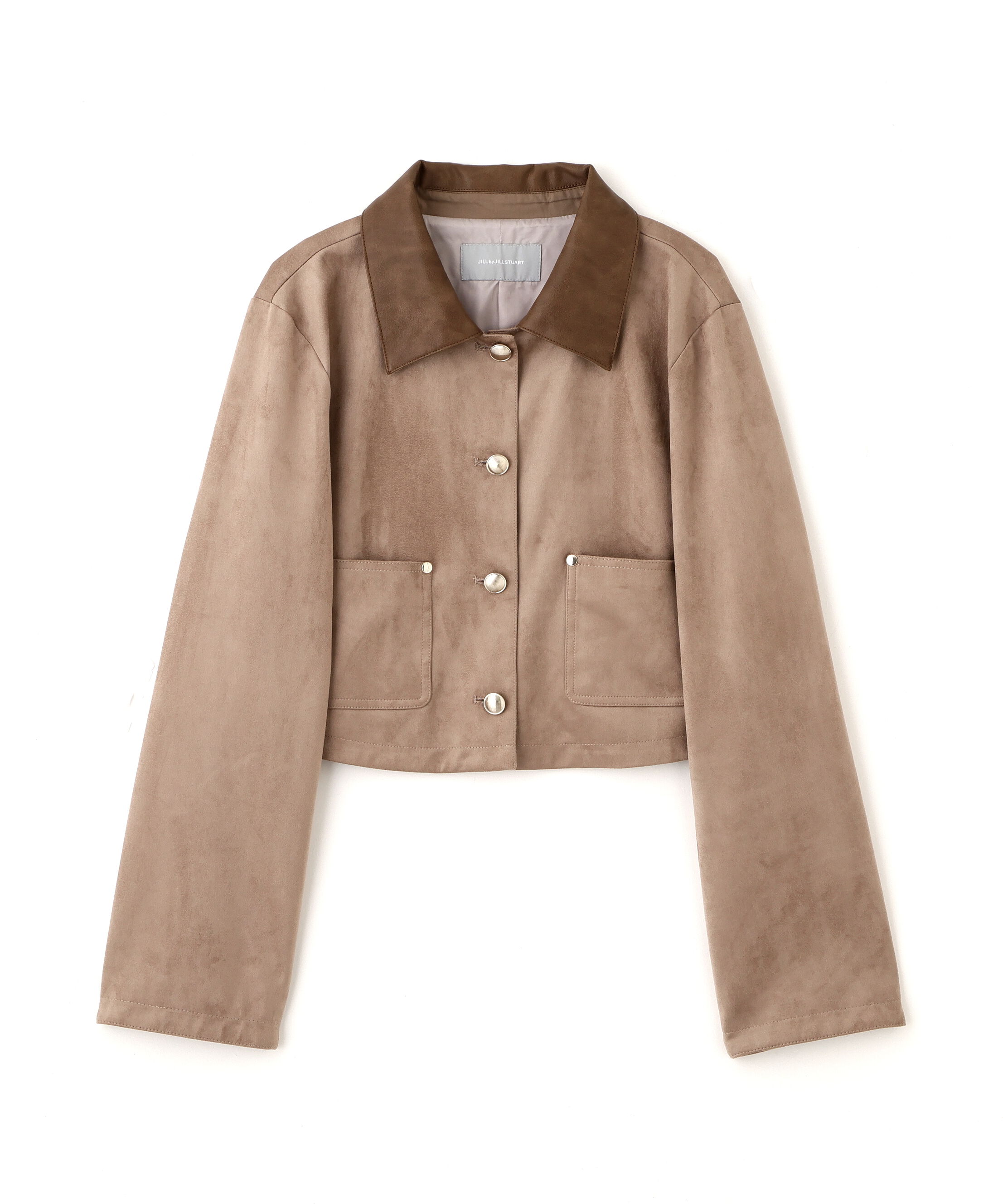  「フェイクスエード短丈ブルゾン」|その他|