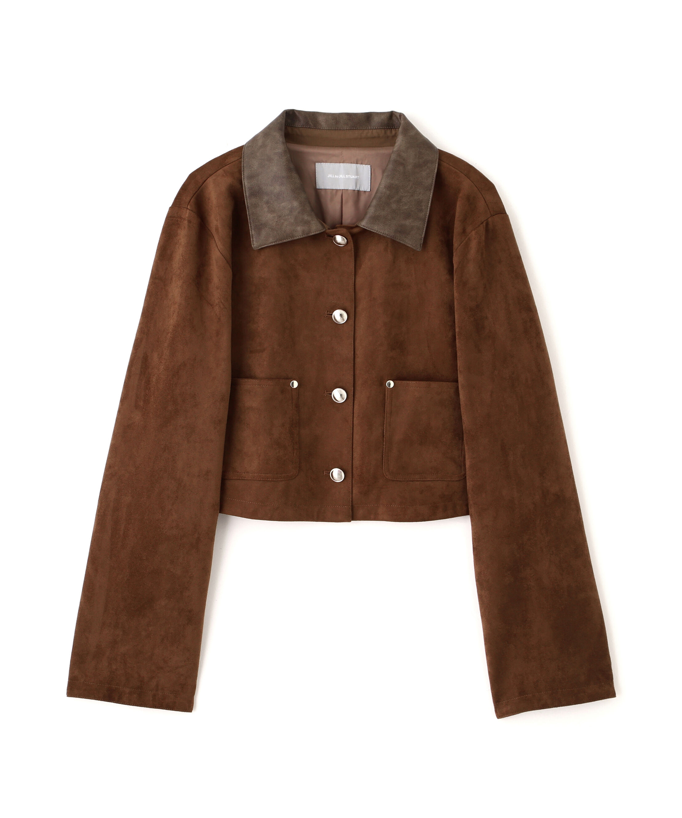  「フェイクスエード短丈ブルゾン」|その他|