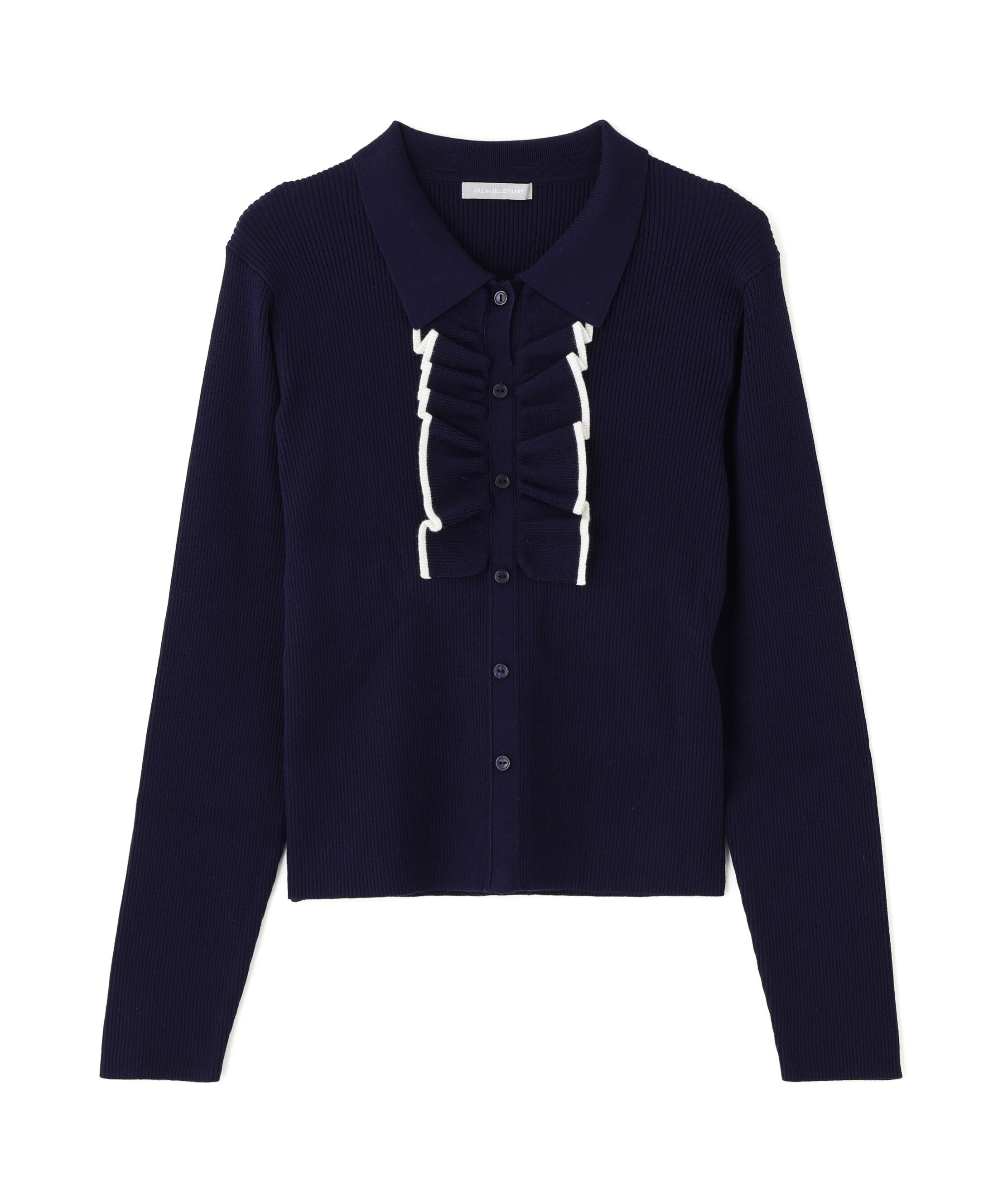  「フロントフリルニット」|ニット・セーター|