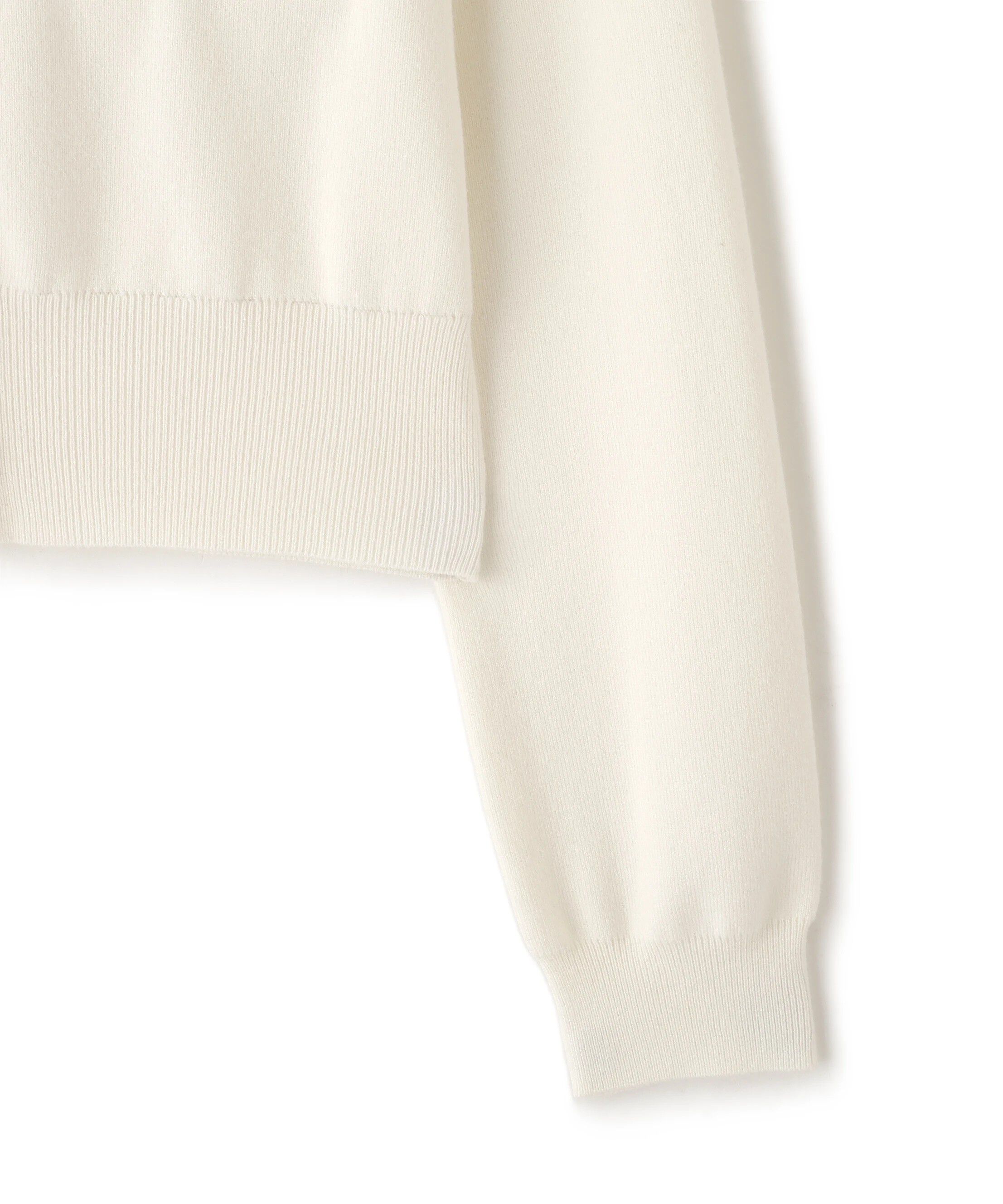  「ハート刺繍カラーカーディガン」|ニット・セーター|