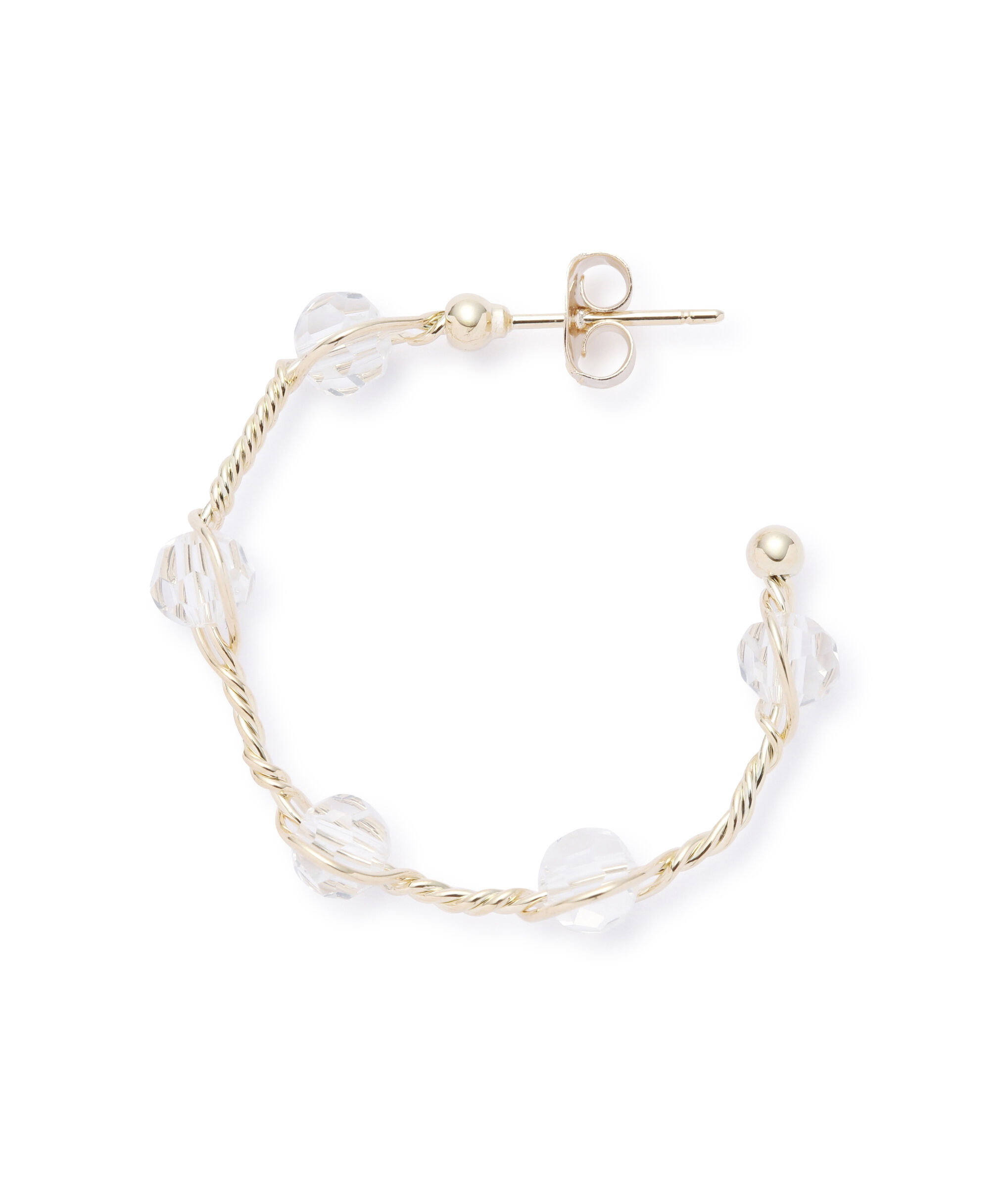 PROPORTION BODY DRESSING「ねじりフープピアス」|その他|