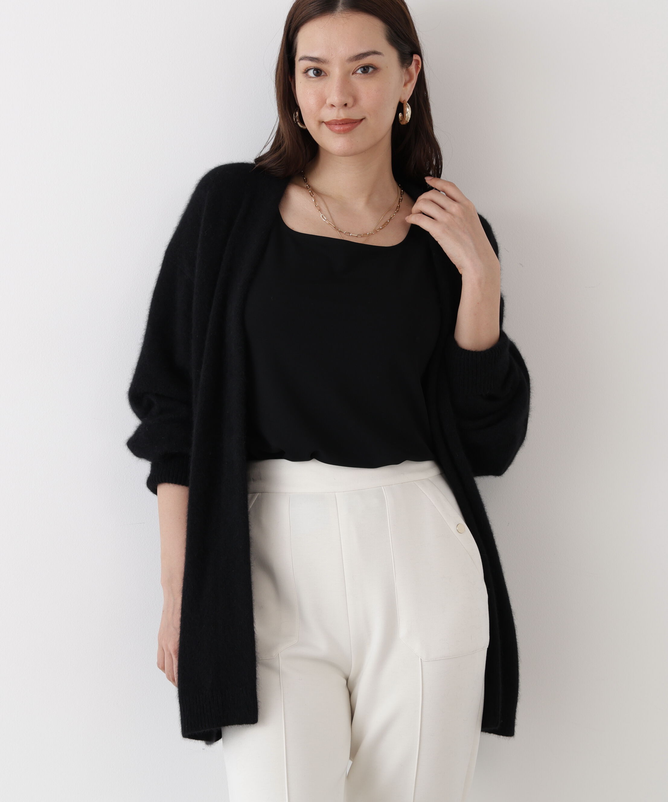  「エアリーウールVネックカーディガン」|その他|