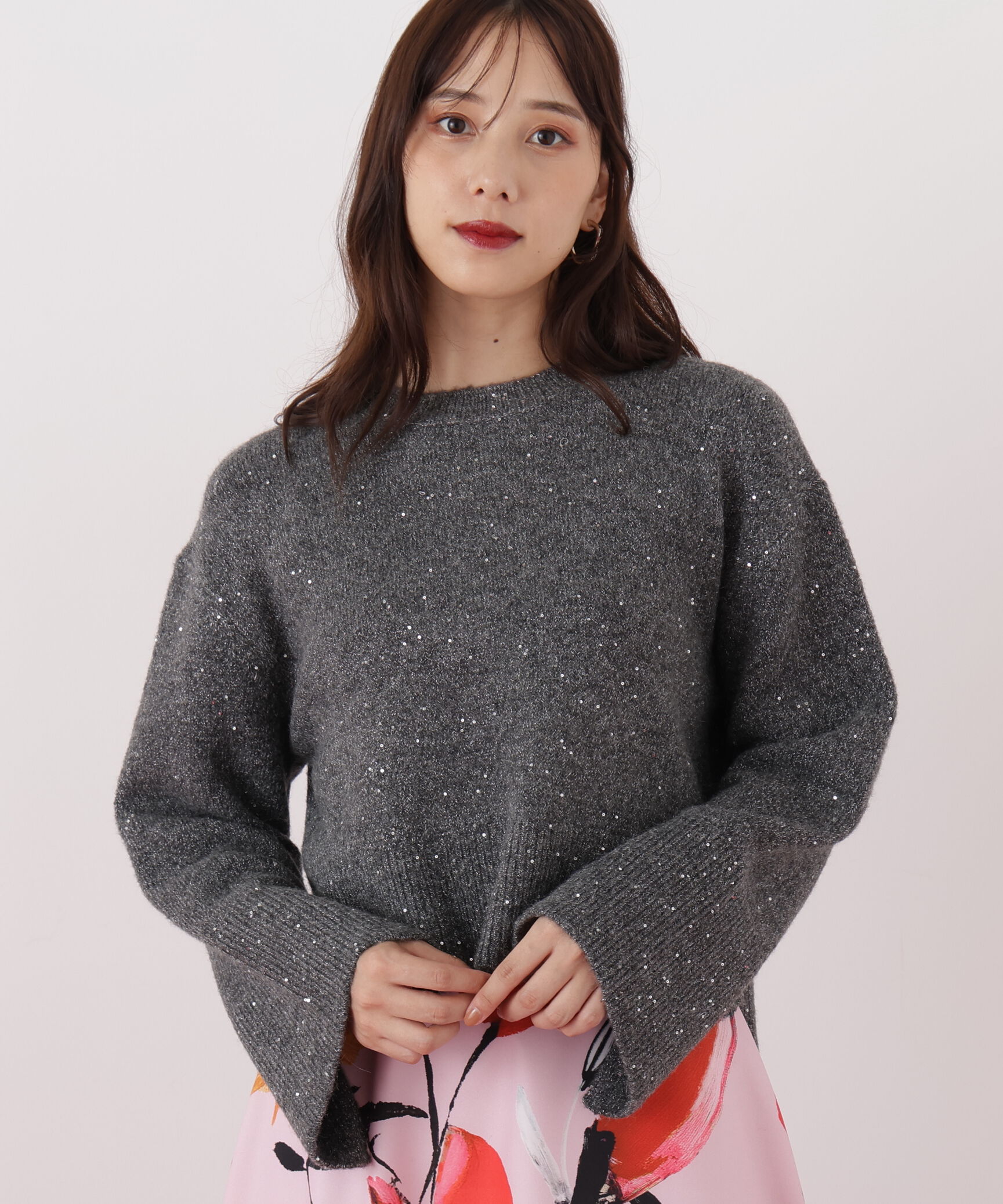  「◆スパンコールニット」|ニット・セーター|