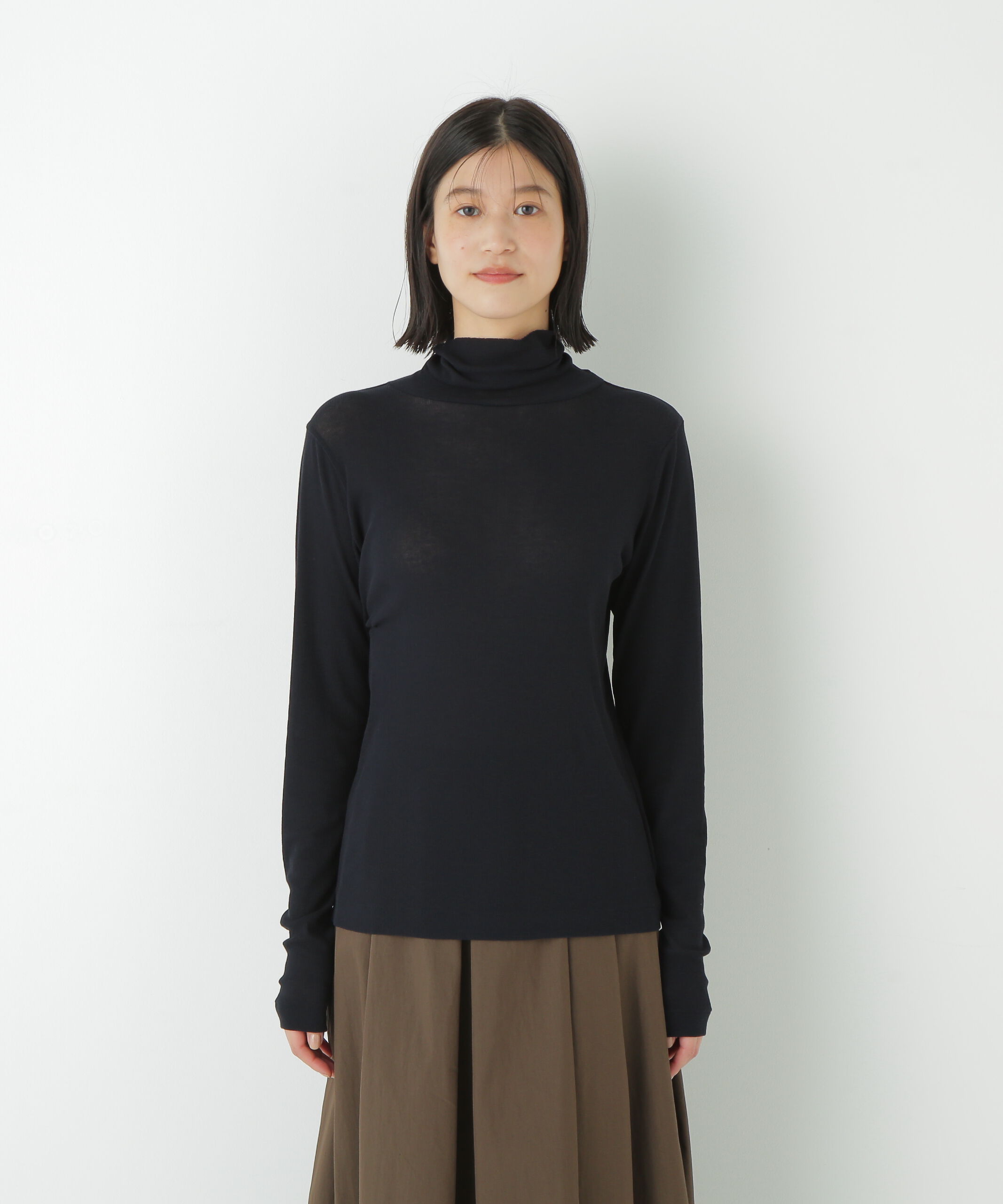  「◆シアータートルプルオーバー」|Tシャツ・カットソー|