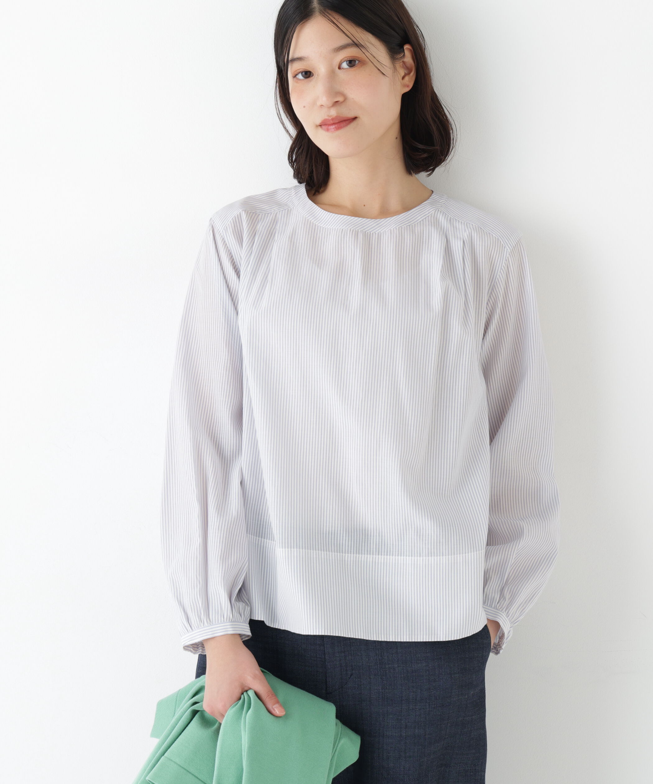  「◆ストライプボリュームＢＬ」|シャツ・ブラウス|ブルーストラ 3