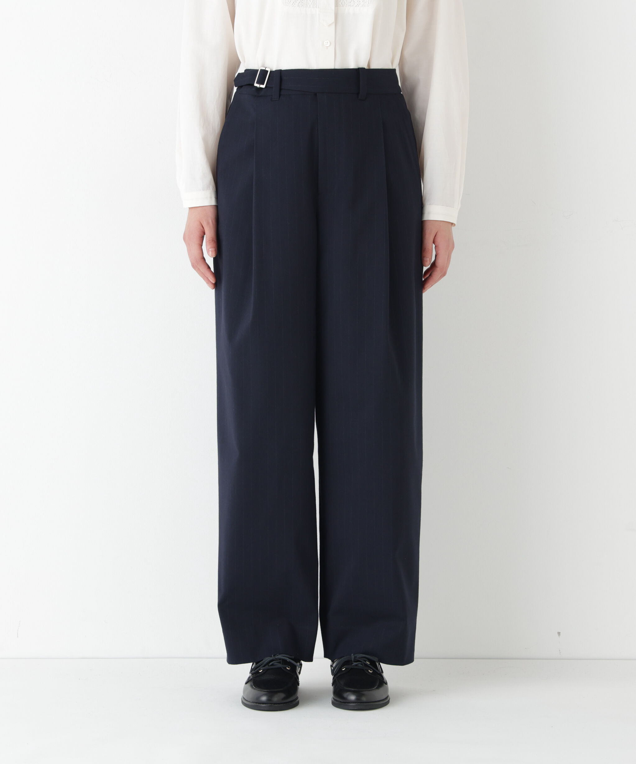  「◆ＴＲチェックタックワイドテーパードパンツ」|その他|