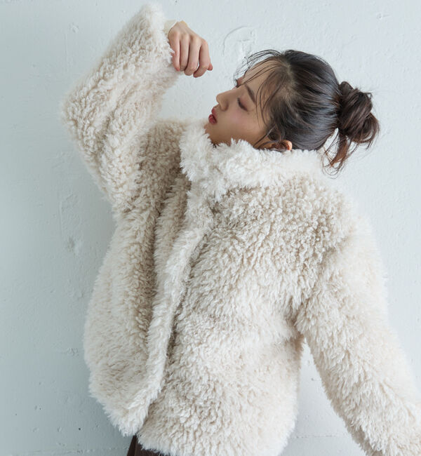 archives「プードルファーショートコート／」|テーラードジャケット|