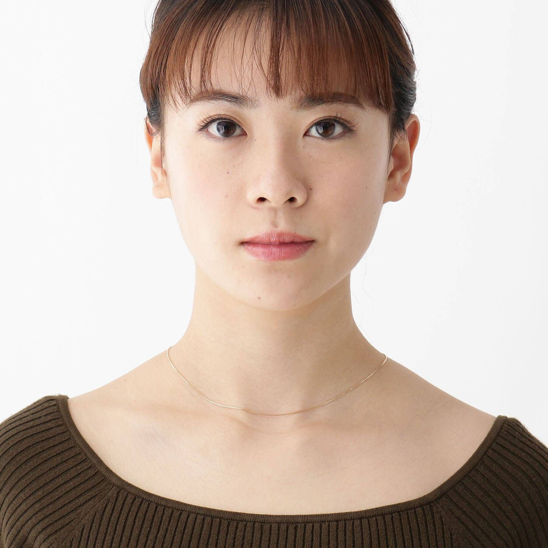 COCOSHNIK「K10ベネチアン ラリエット ネックレス」|ネックレス|