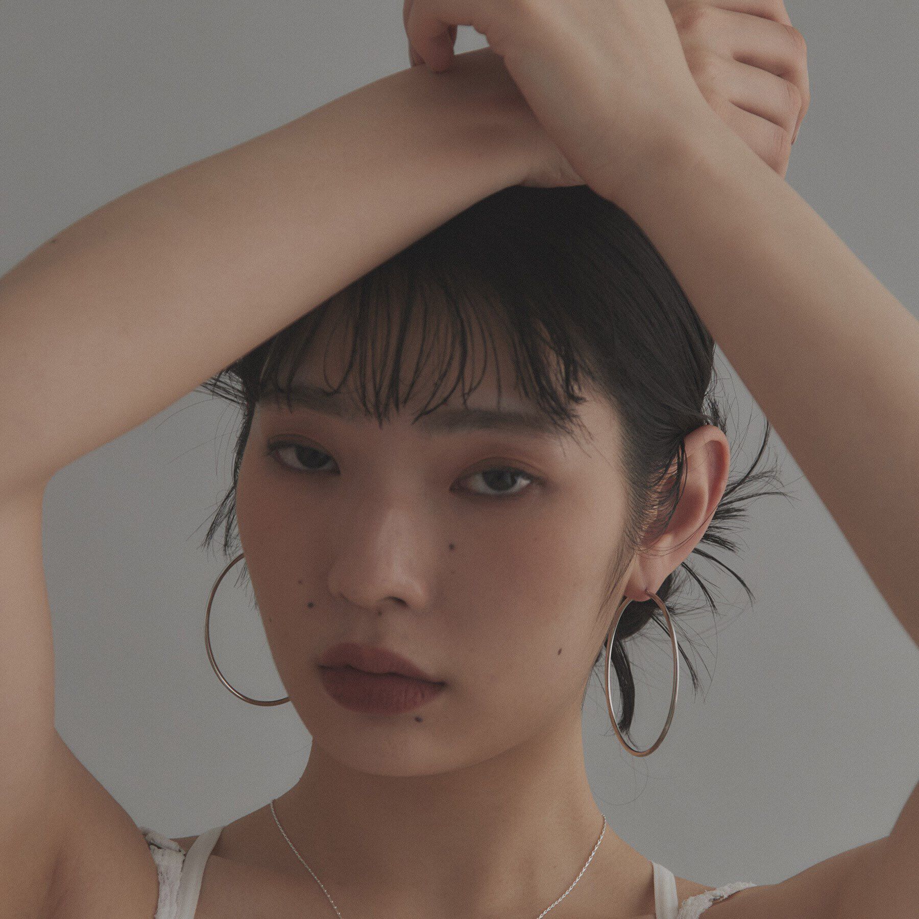 COCOSHNIK ONKITSCH「シルバー ソリッドフープピアスXXL」|ピアス|