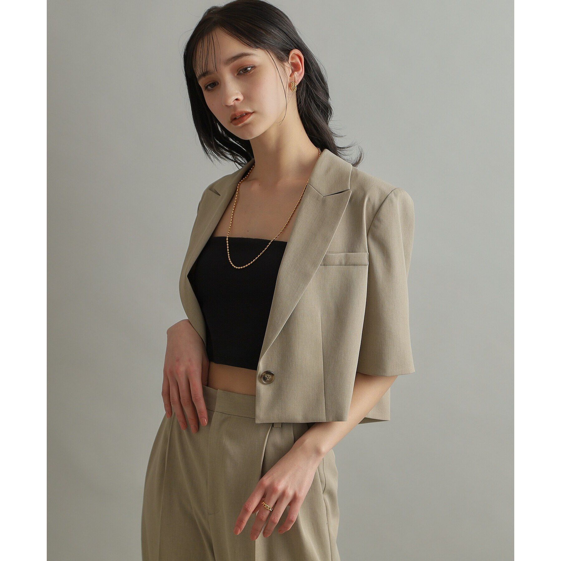 COCOSHNIK ONKITSCH「シルバー スモールフープ ボールメッシュ ピアス GP」|ピアス|