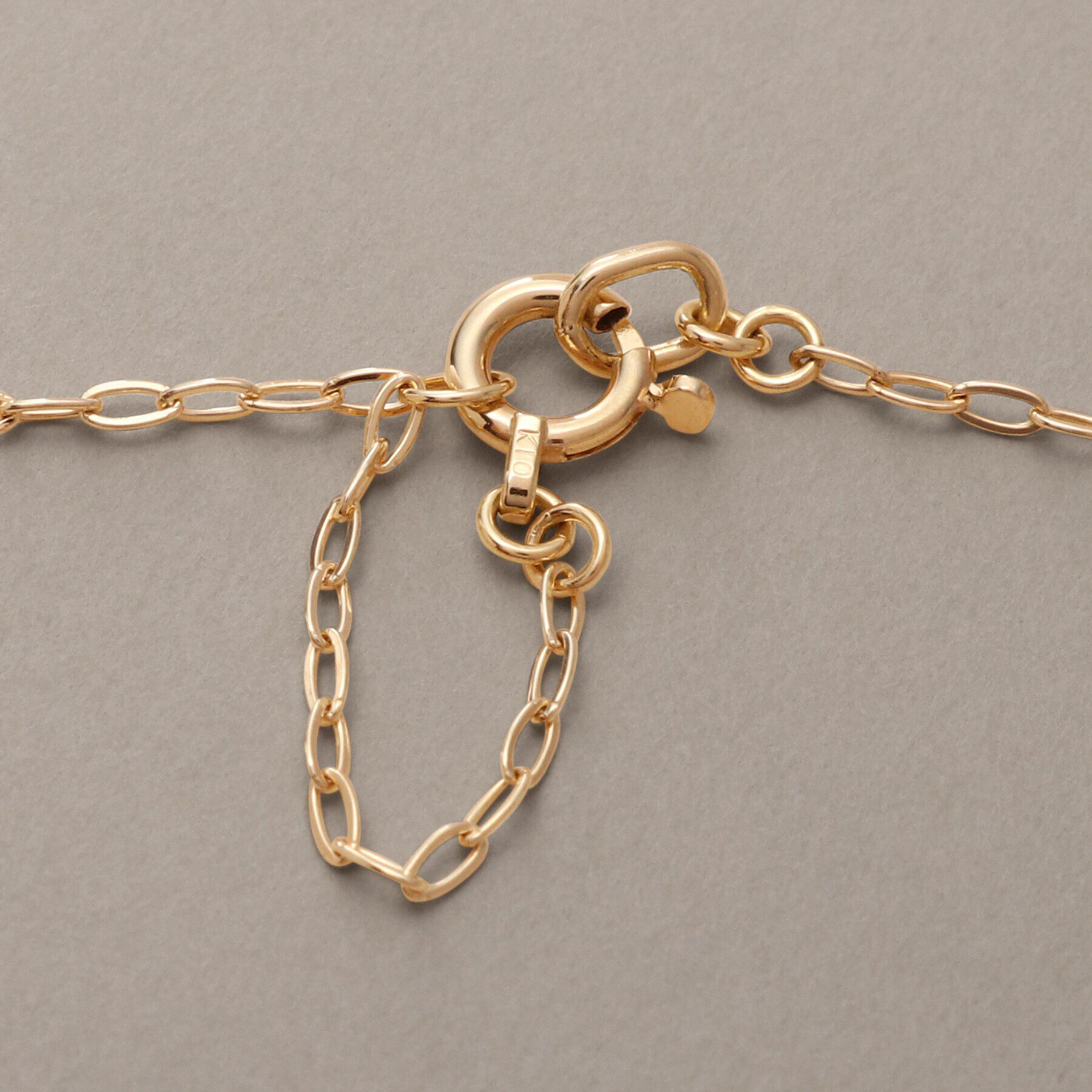 COCOSHNIK「K10中空マリンモチーフ ネックレス」|ネックレス|