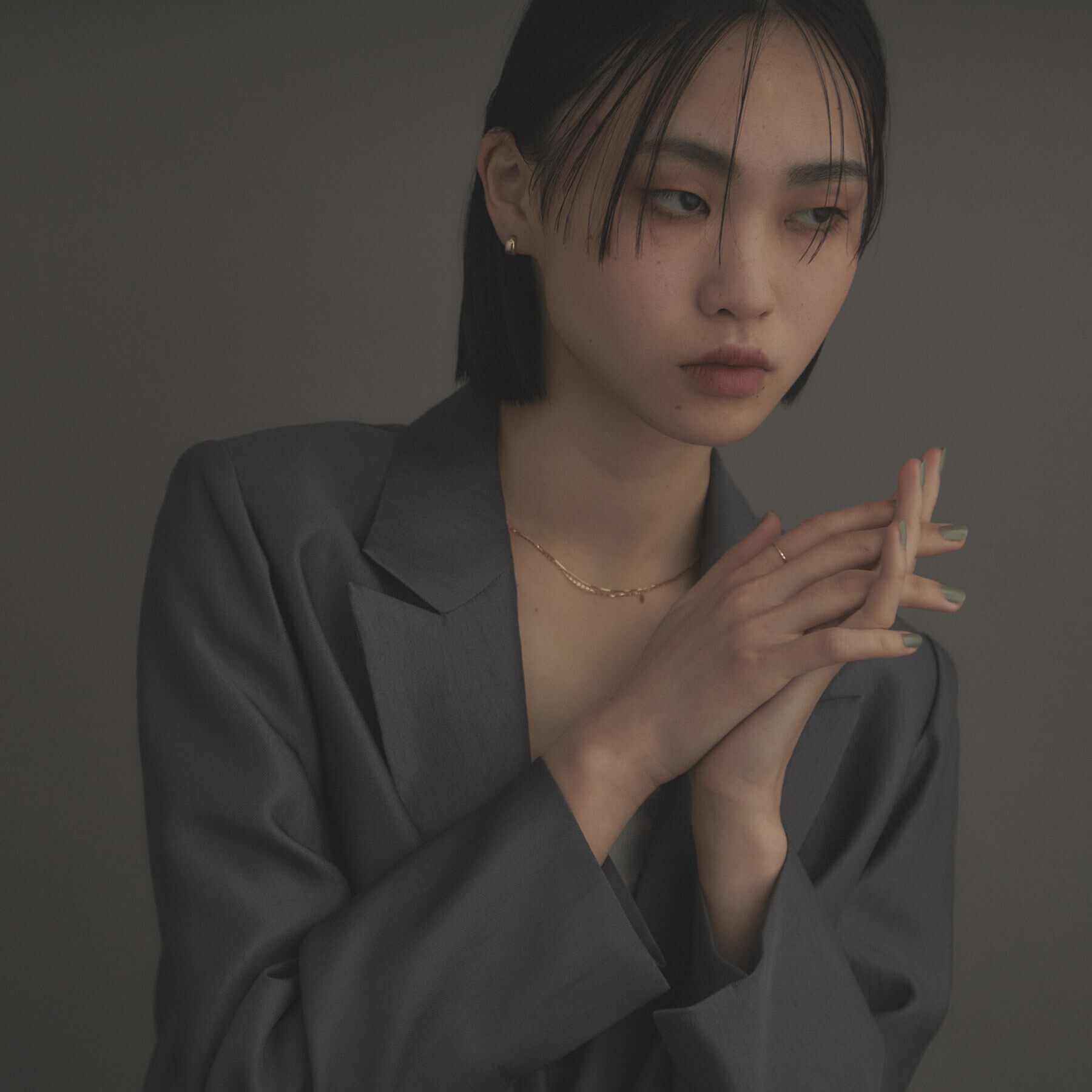 COCOSHNIK ONKITSCH「K10ドームフープピアス」|ピアス|