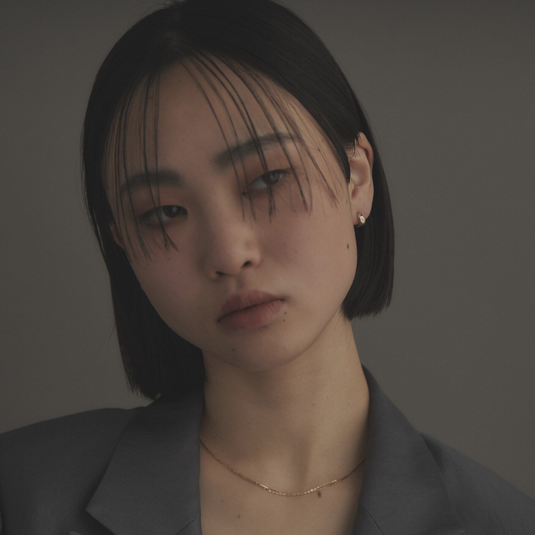 COCOSHNIK ONKITSCH「K10ドームフープピアス」|ピアス|