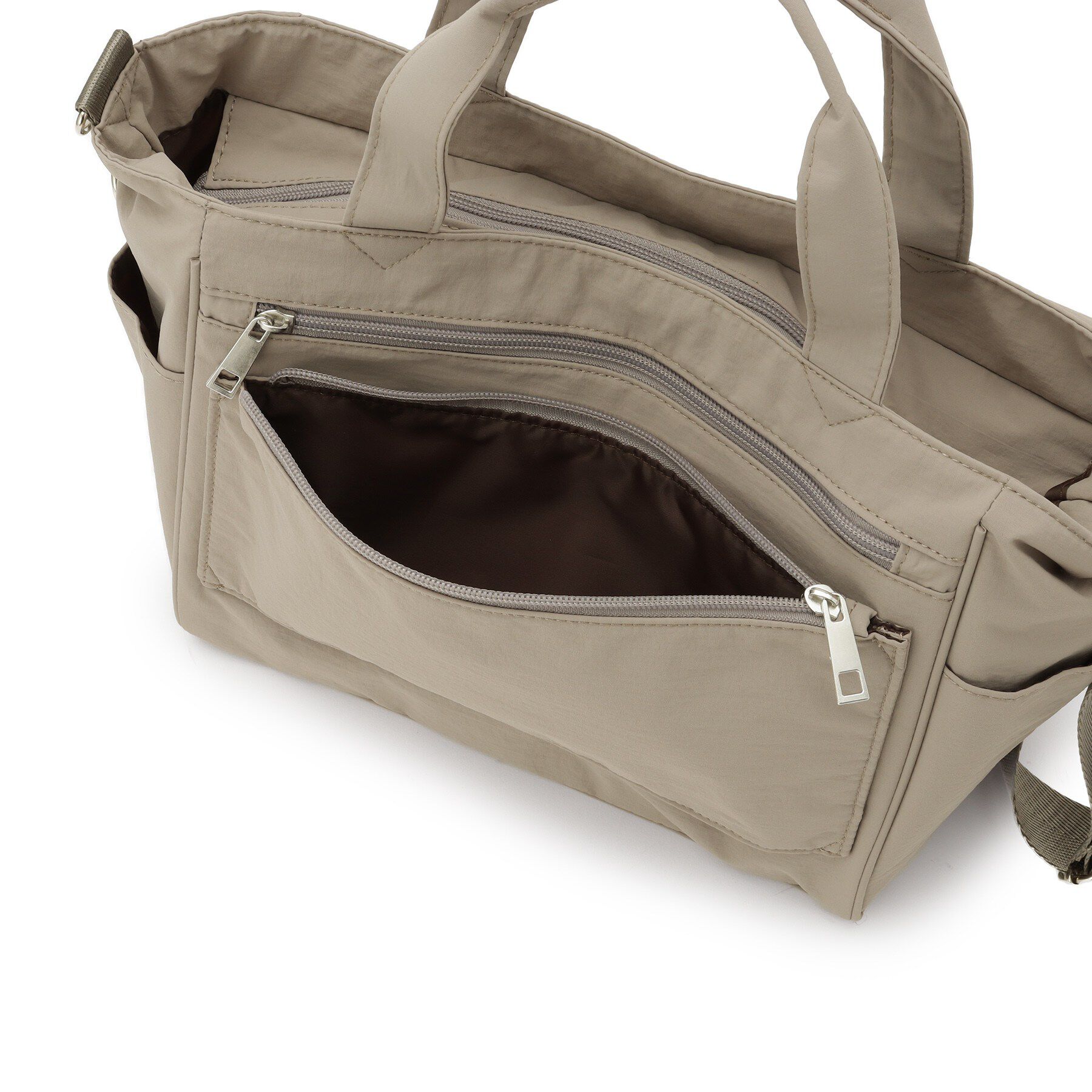 SHOO･LA･RUE「【撥水】12ポケットキャリーオントートバッグ」|トートバッグ|