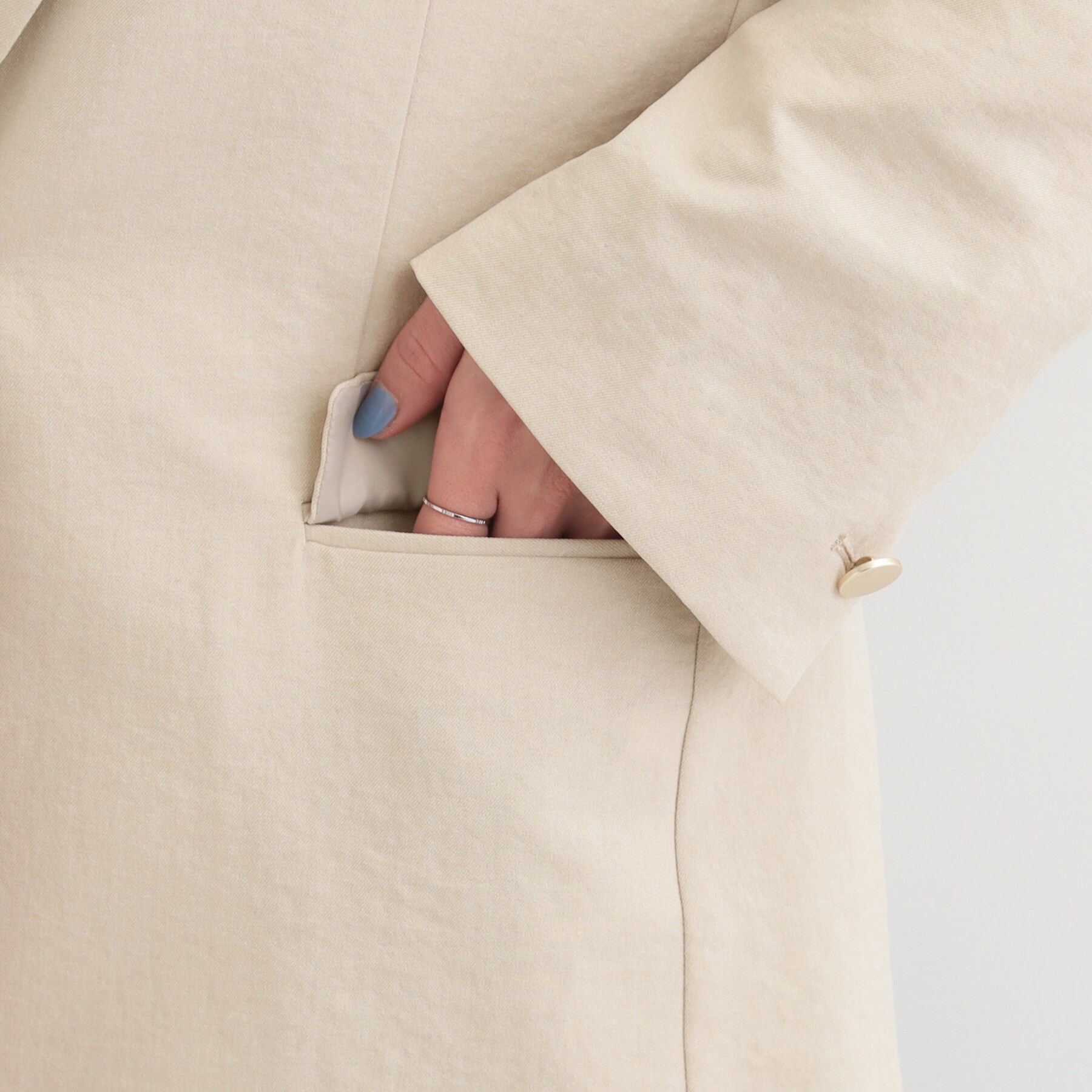 SHOO･LA･RUE「【S-LL/セットアップ可/イージーケア/UV】オンにもオフにも シングルジャケット」|テーラードジャケット|