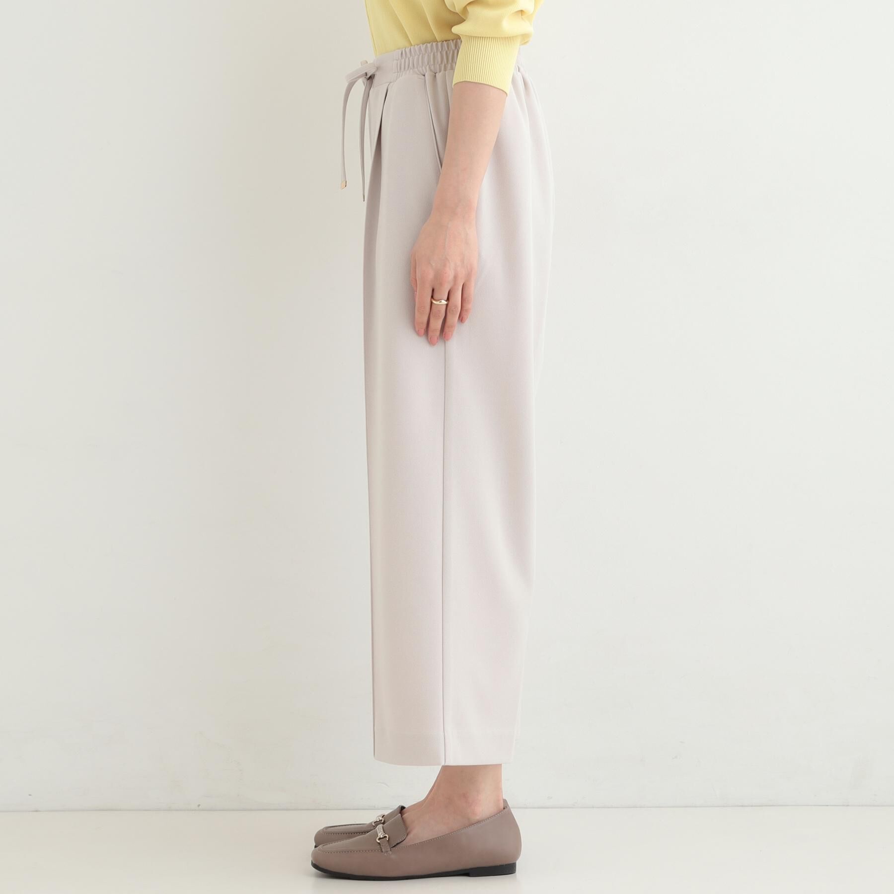 SHOO･LA･RUE「【S-LL/着丈選べる/洗濯後しわになりにくい】スマートに見えるイージーワイドパンツ」|その他|