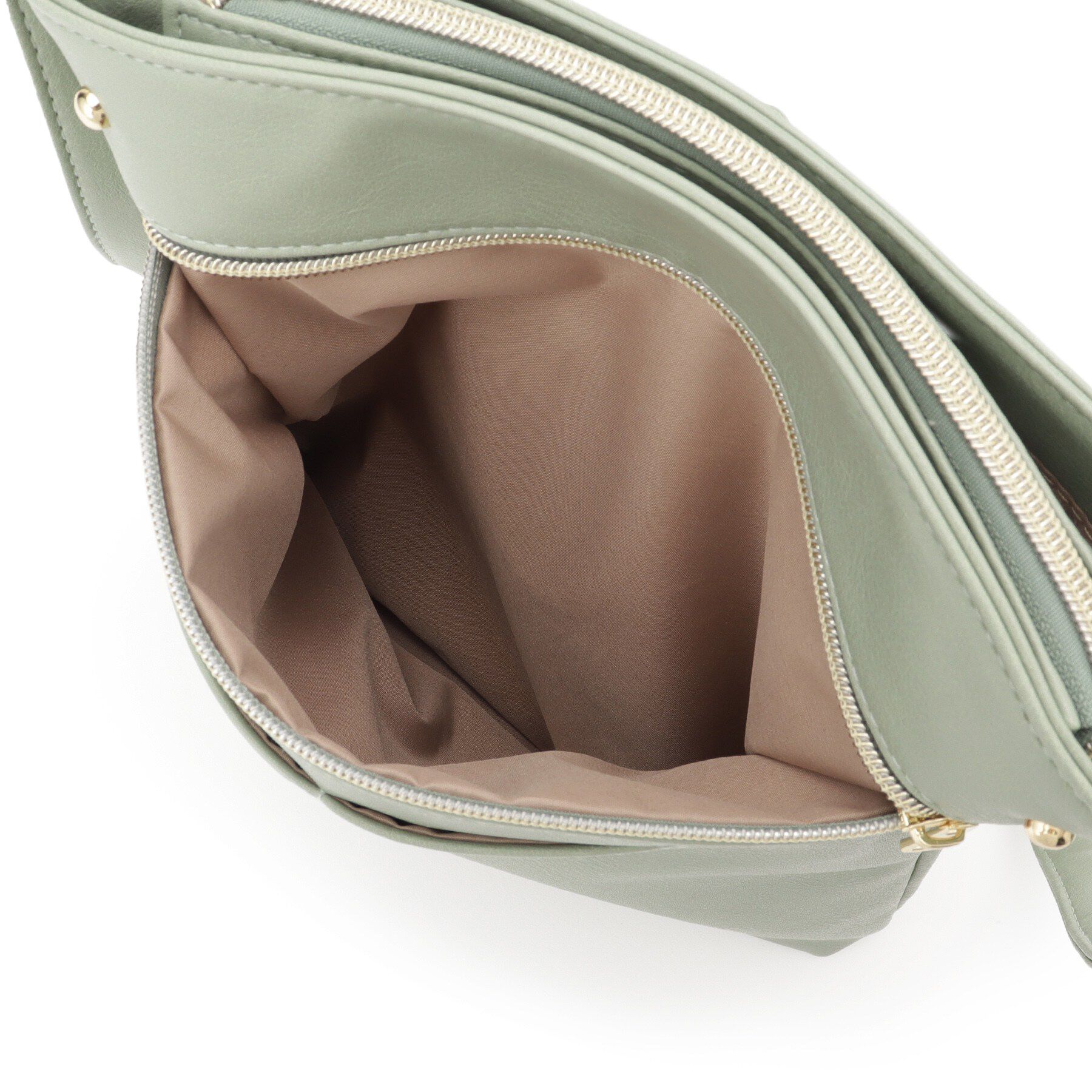 SHOO･LA･RUE「ボディフィット8ポケットショルダーバッグ」|ショルダー・メッセンジャー|