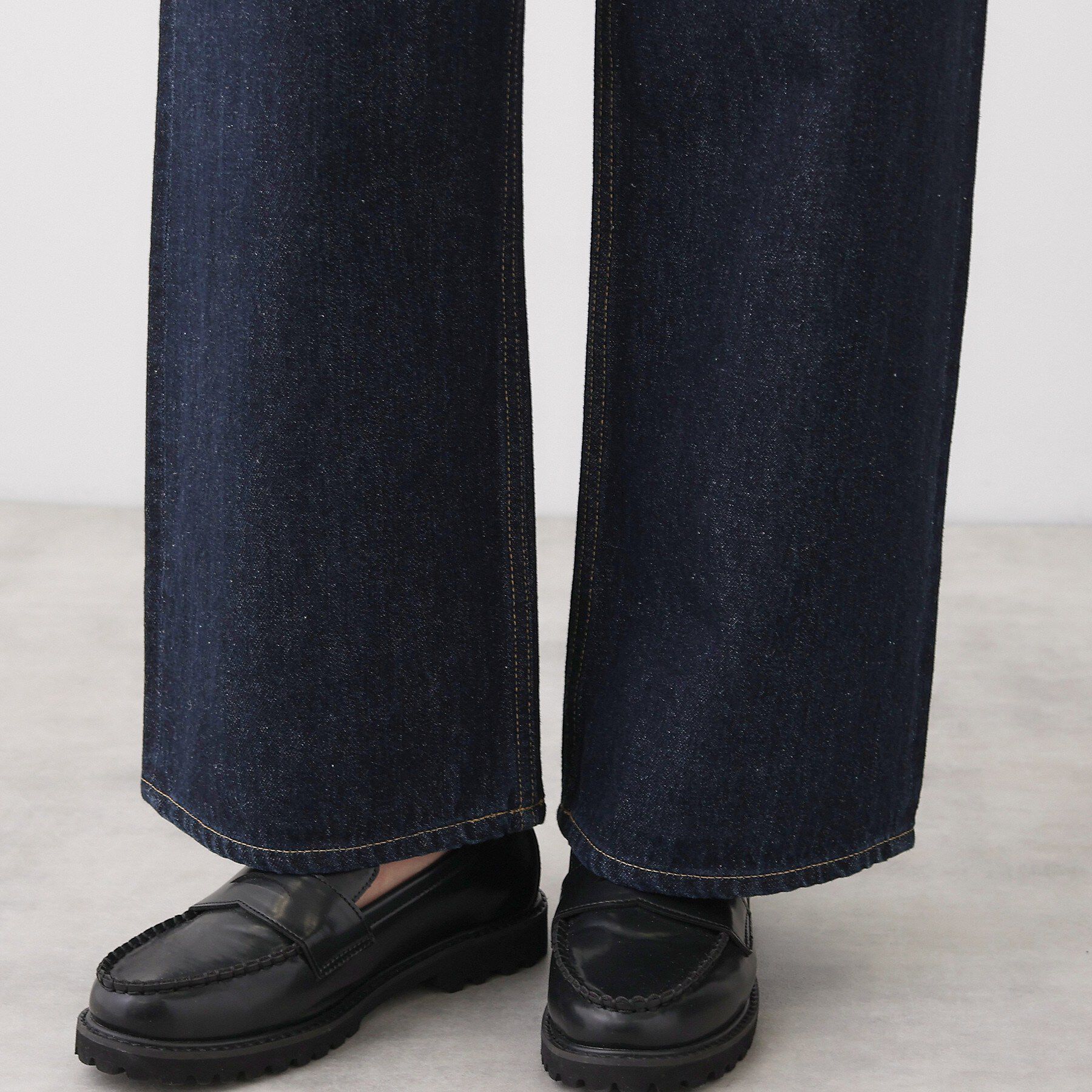 Dessin「【ユニセックス/洗える】ワイドシルエット12OZデニム」|デニム|