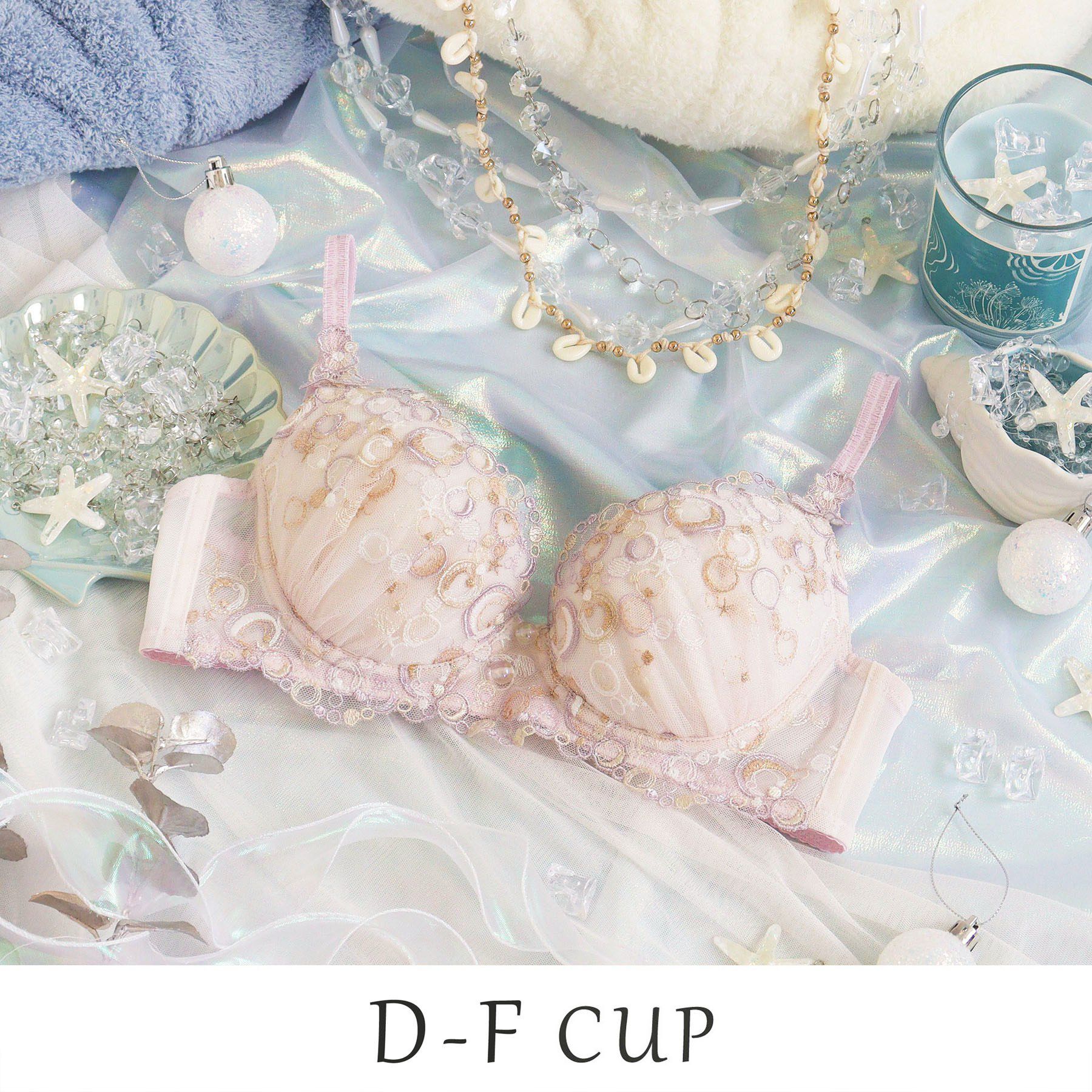 Risa Magli「アンチェ ブラジャー (D-F) ＜Sweet Rich（スウィートリッチ）＞」|インナー|ピンク(071)