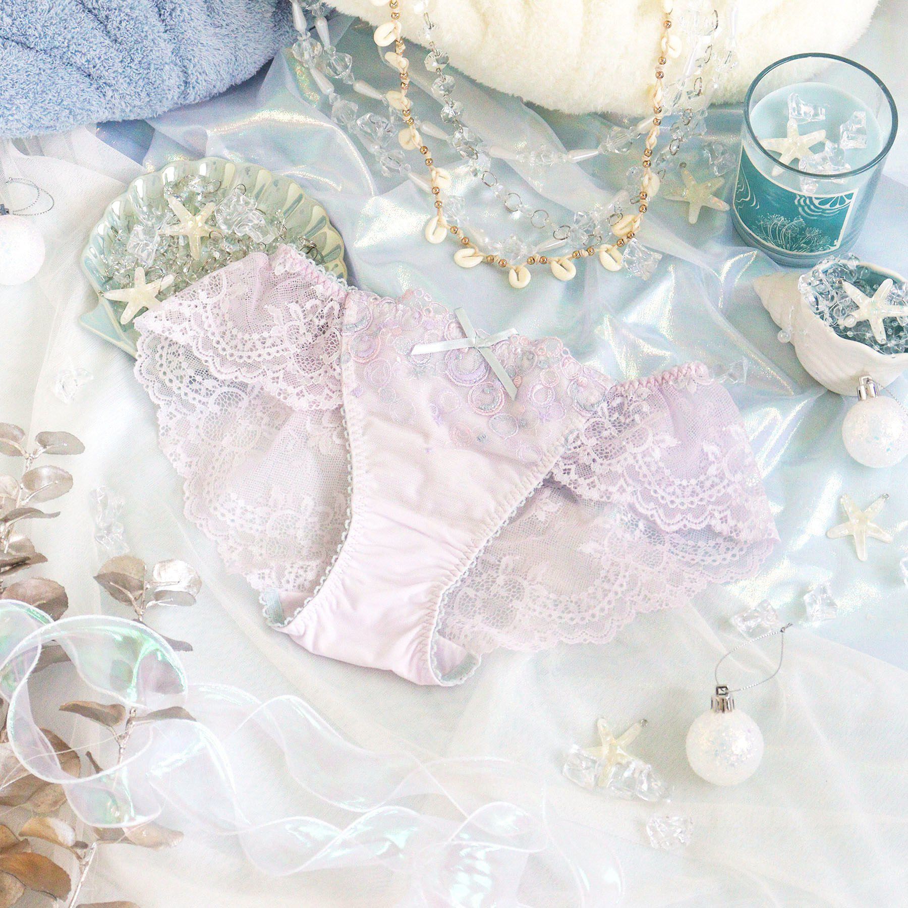 Risa Magli「アンチェ レースショーツ」|インナー|ラベンダー(080)