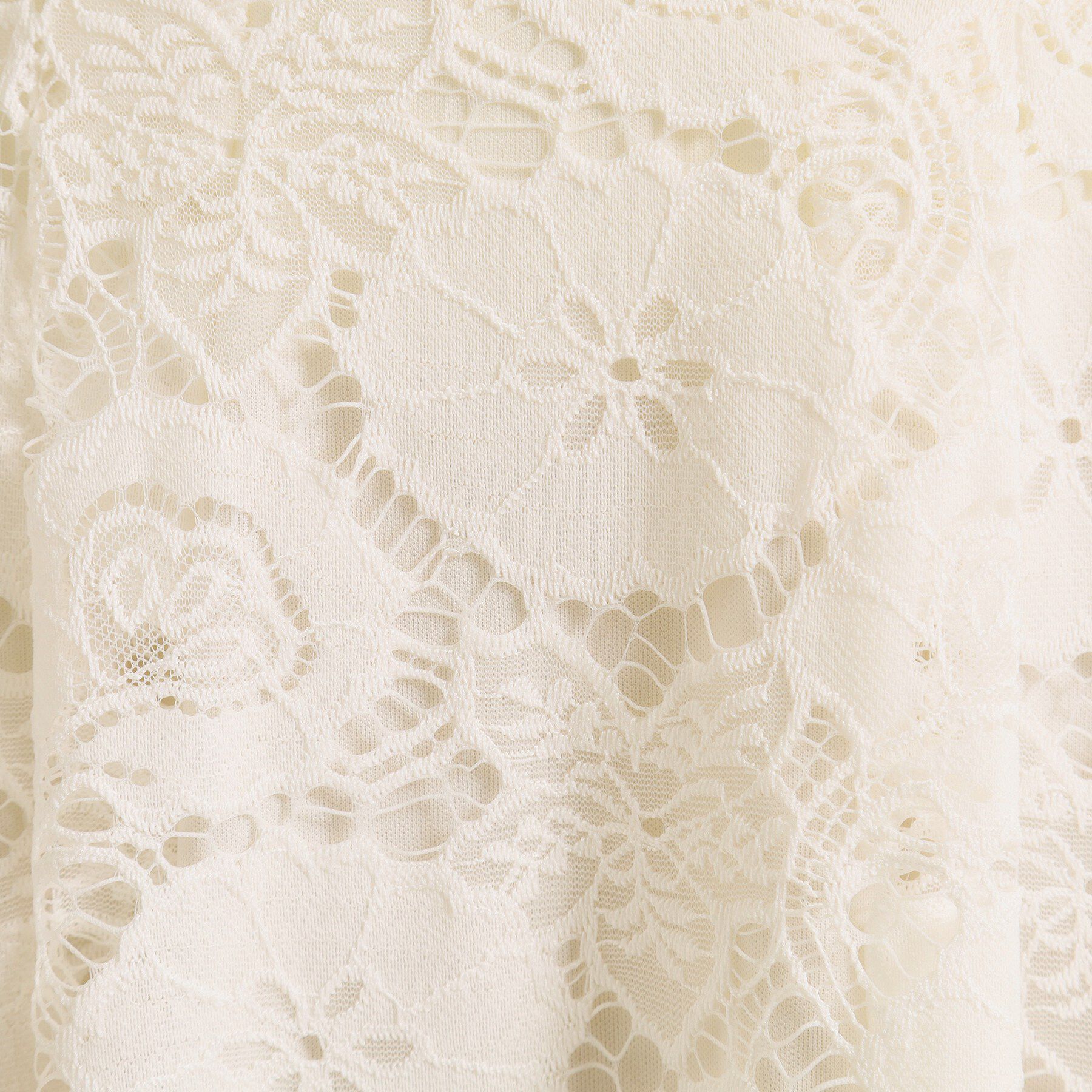 ITS&rsquo;DEMO「【手洗い可／ウエストゴム】レーススカート」|スカート|