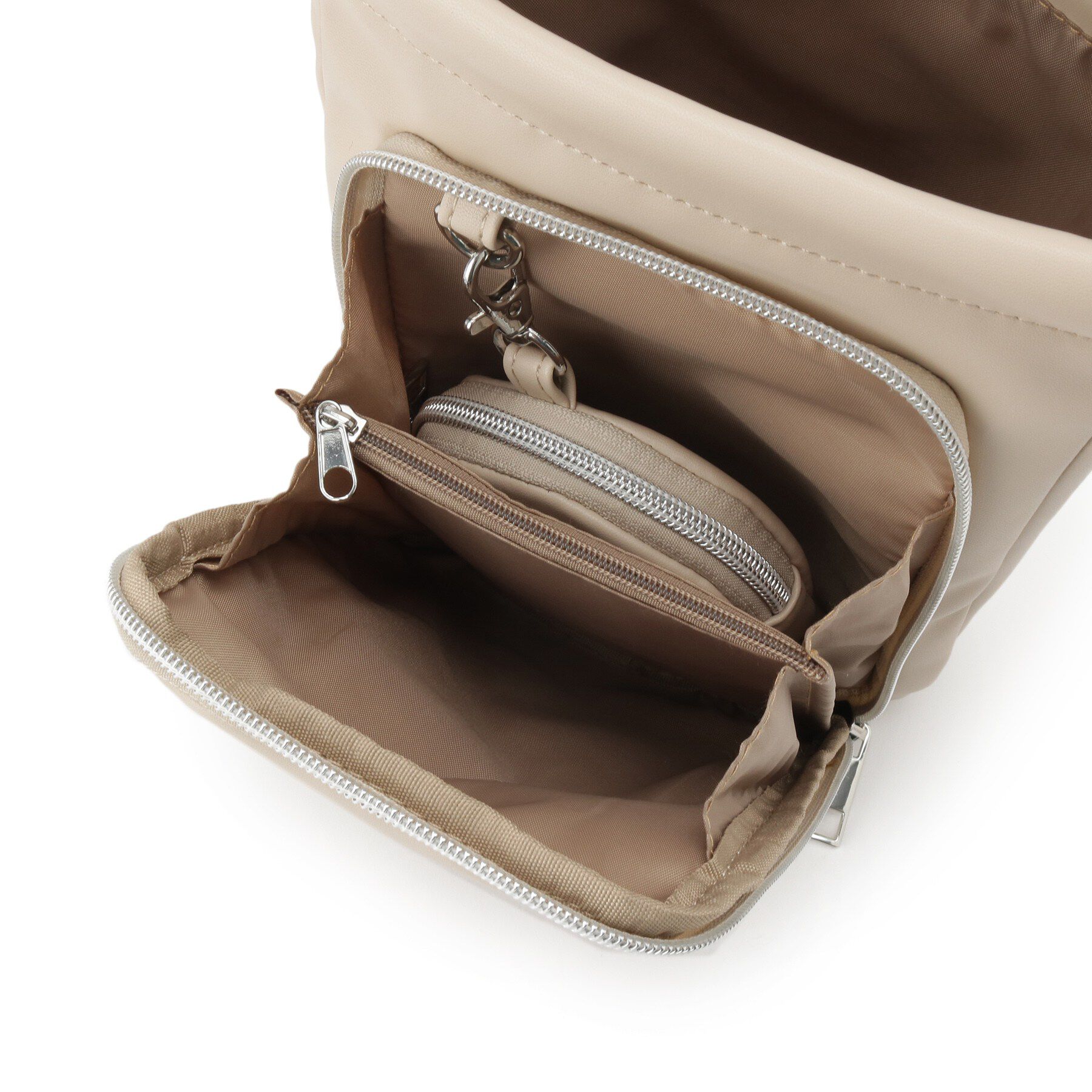 ITS&rsquo;DEMO「ポーチ付き巾着ミニショルダー」|ショルダー・メッセンジャー|