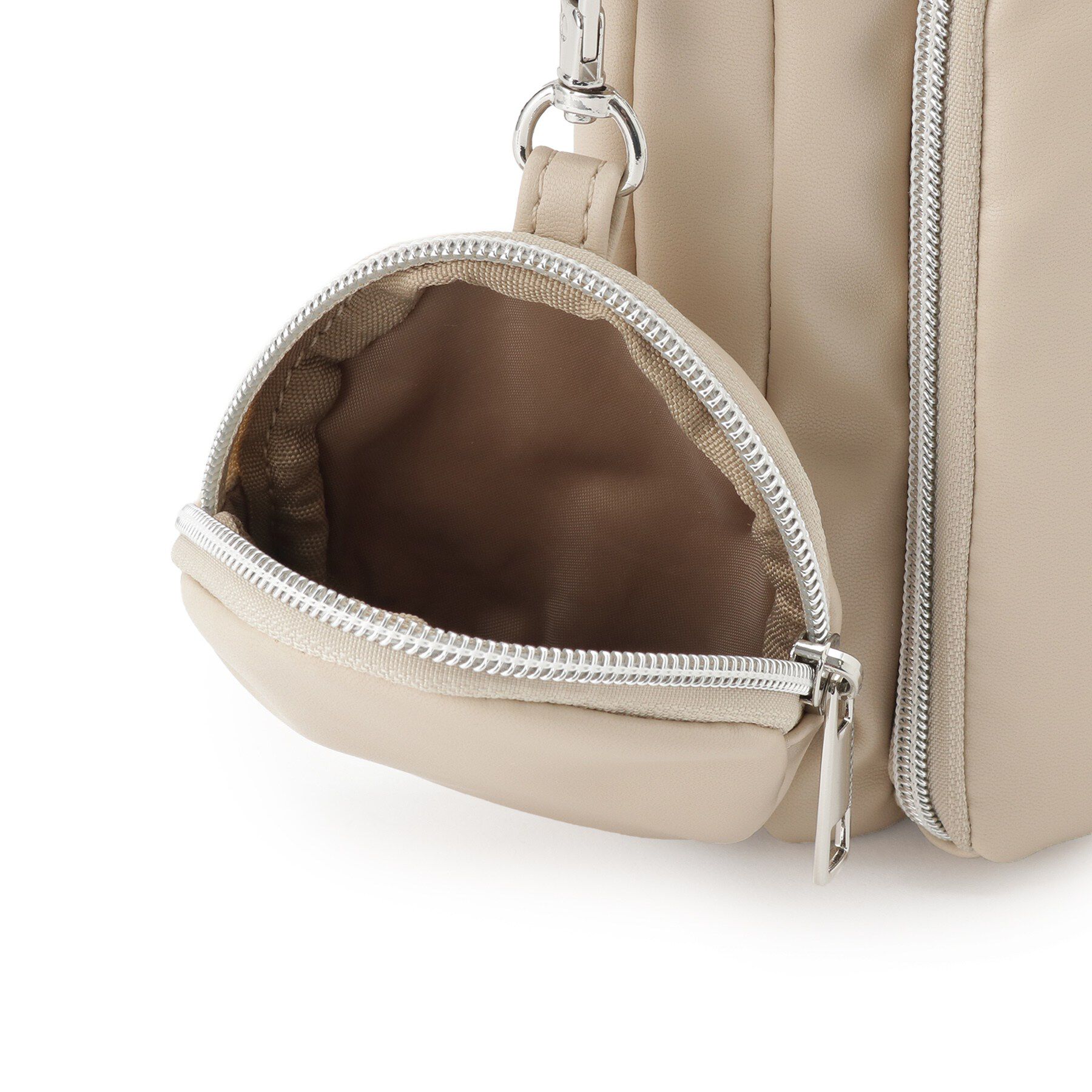 ITS&rsquo;DEMO「ポーチ付き巾着ミニショルダー」|ショルダー・メッセンジャー|