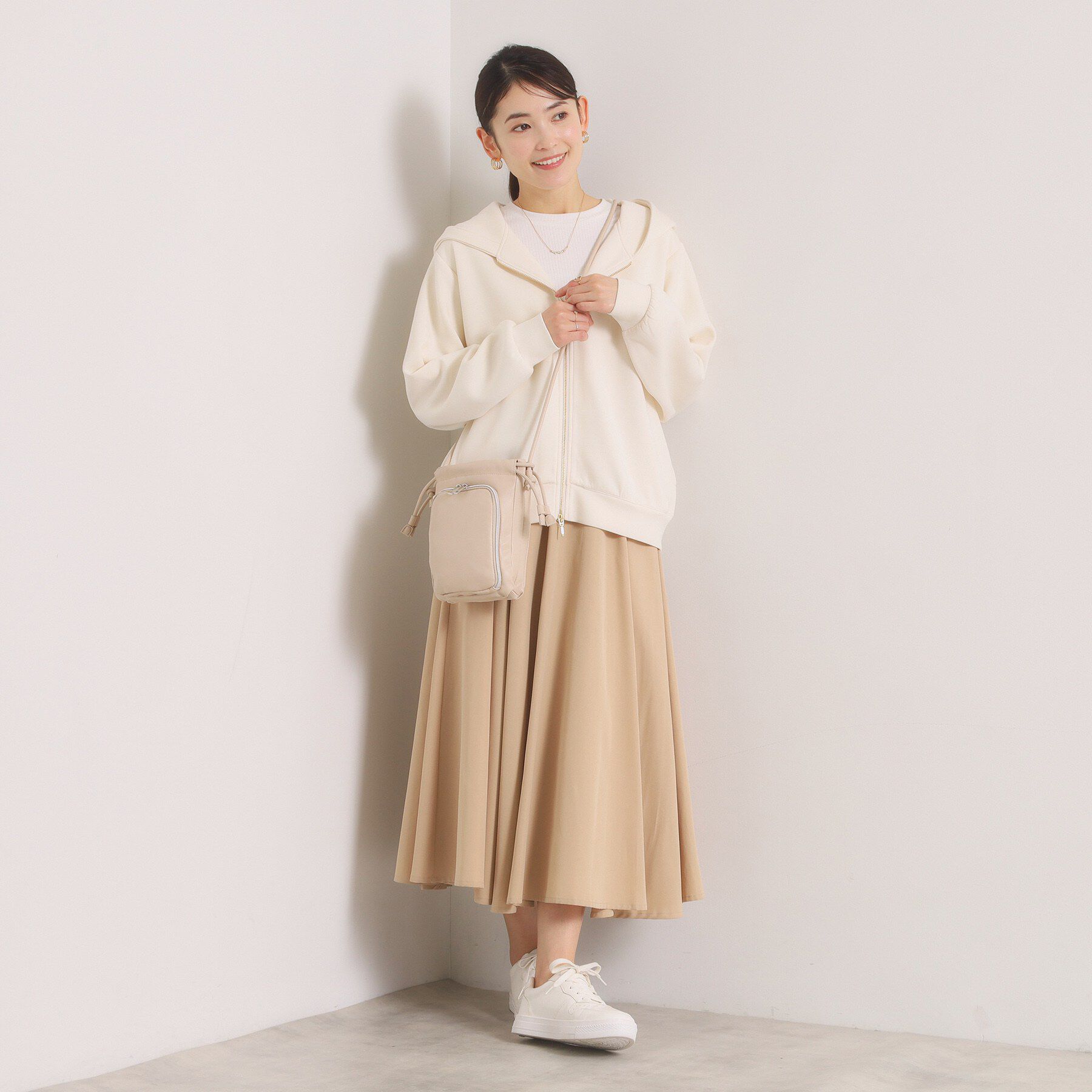 ITS&rsquo;DEMO「ポーチ付き巾着ミニショルダー」|ショルダー・メッセンジャー|