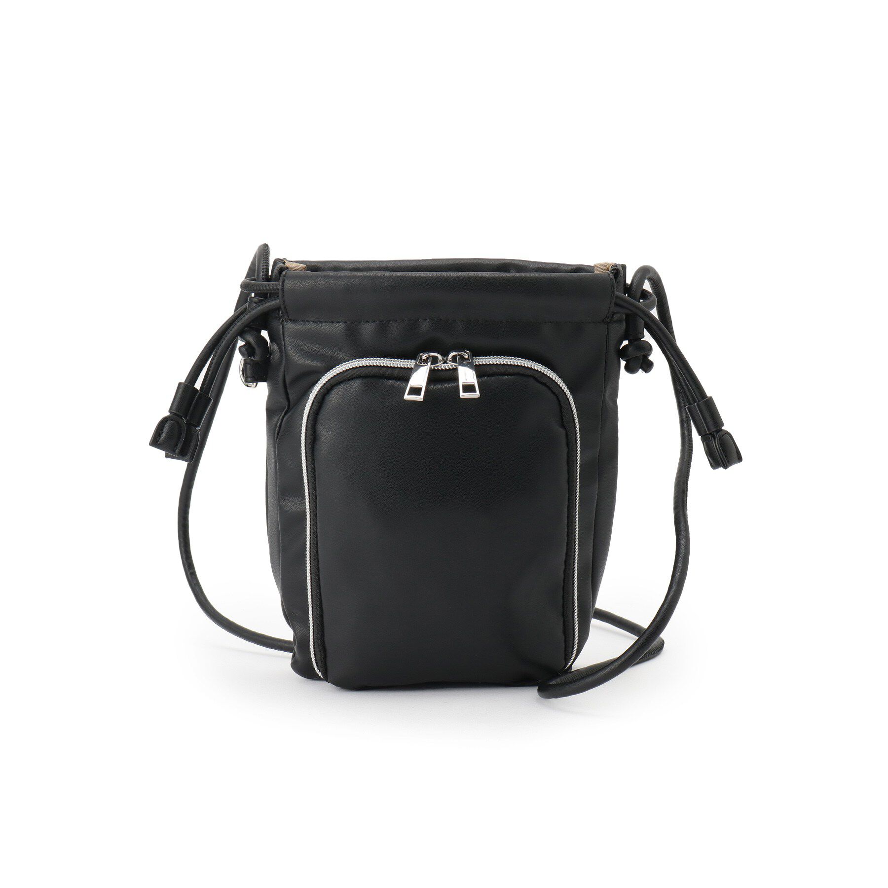 ITS&rsquo;DEMO「ポーチ付き巾着ミニショルダー」|ショルダー・メッセンジャー|