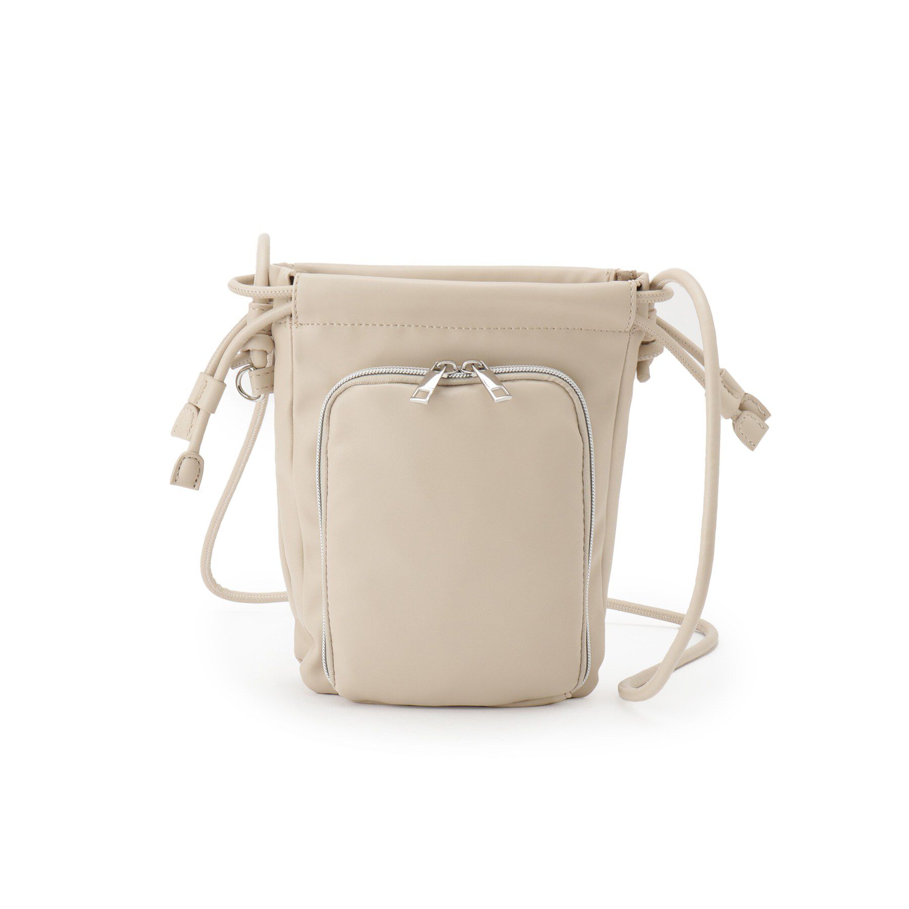 ITS&rsquo;DEMO「ポーチ付き巾着ミニショルダー」|ショルダー・メッセンジャー|