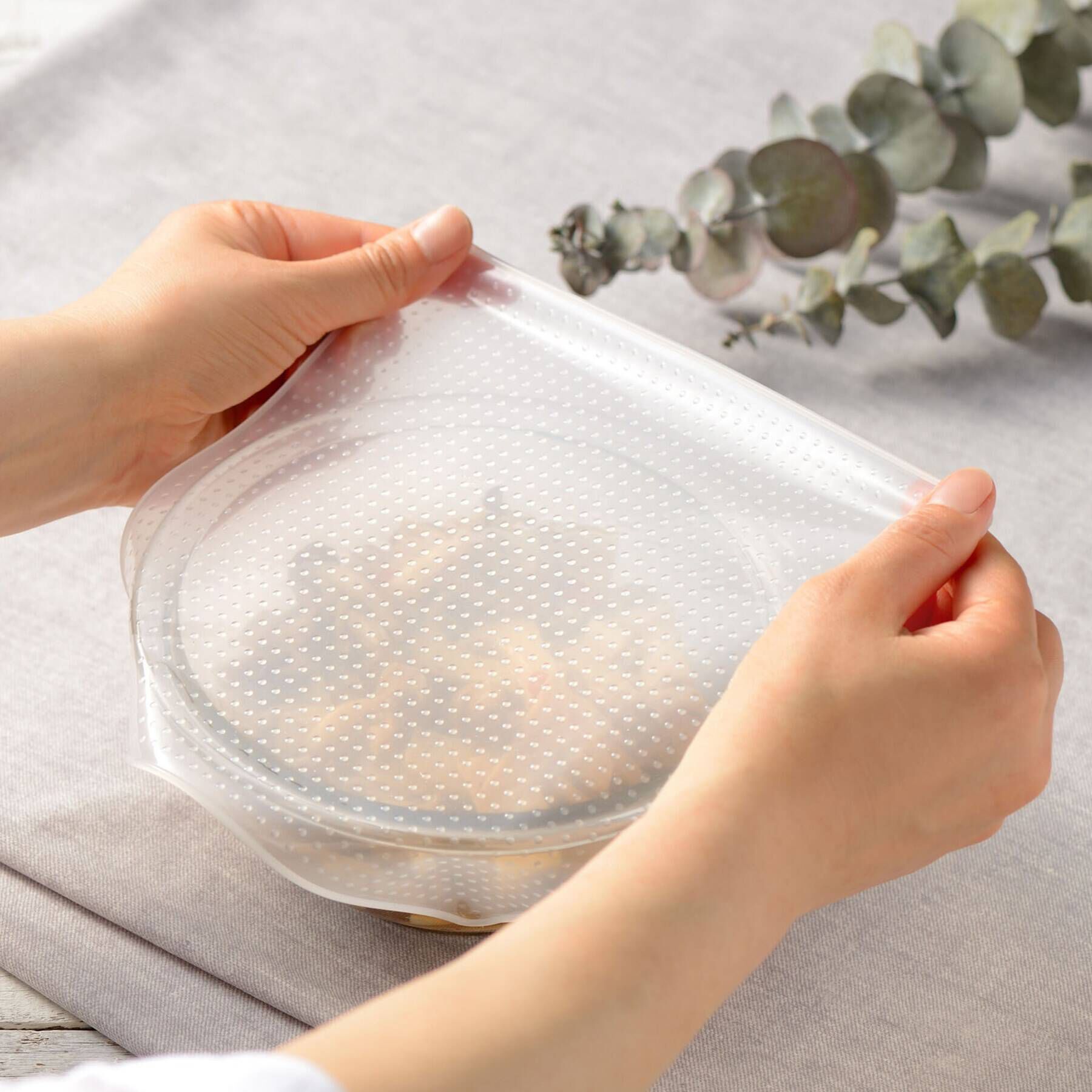 212 KITCHEN STORE「ラクーニ 角型シリコーンラップ 4枚入」|食器・キッチングッズ|その他