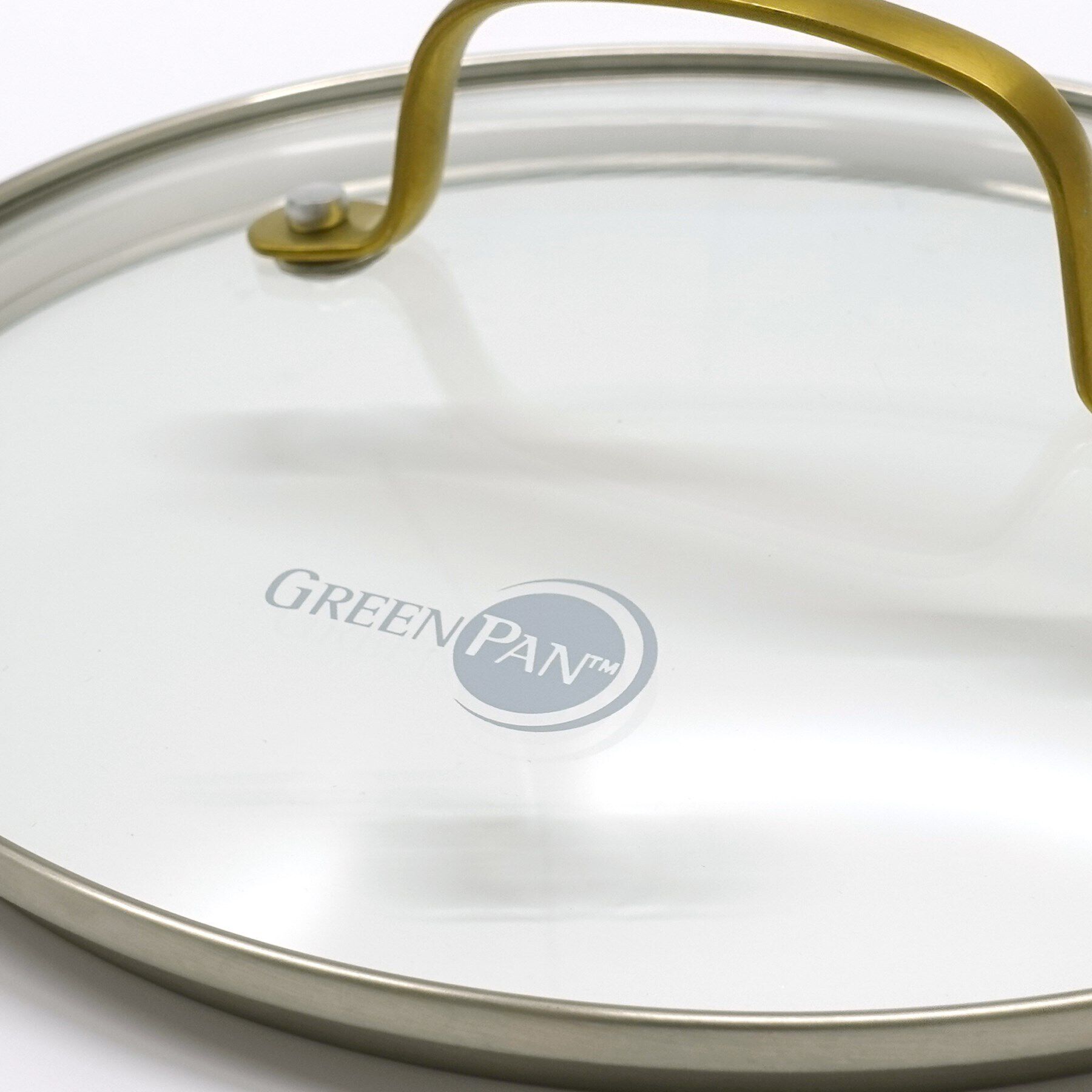 212 KITCHEN STORE「ステンレスガラス蓋 (ハンドル:ゴールド) 20cm ＜GreenPan グリーンパン＞」|食器・キッチングッズ|