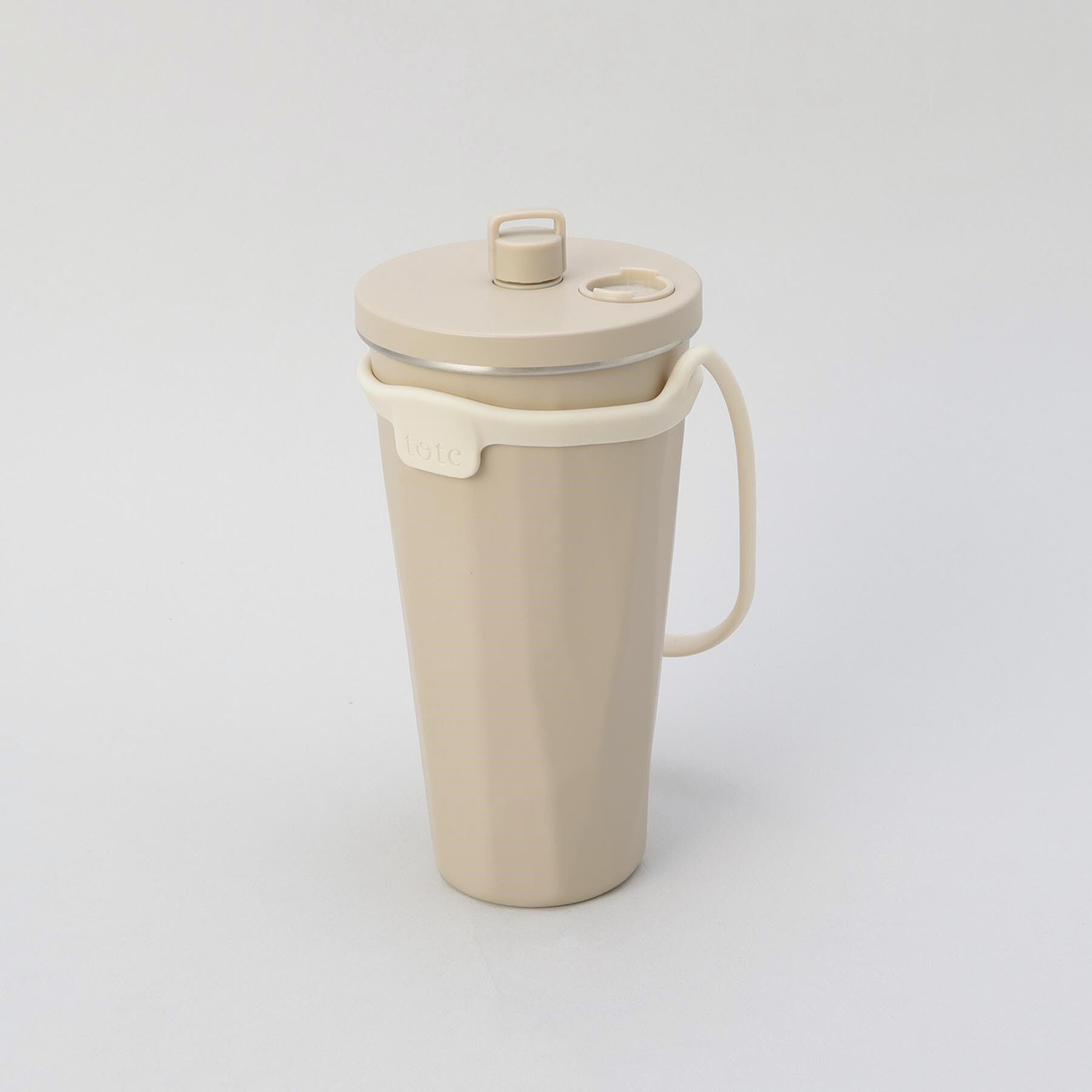 212 KITCHEN STORE「ストロー付2wayタンブラー470ml モカ」|食器・キッチングッズ|