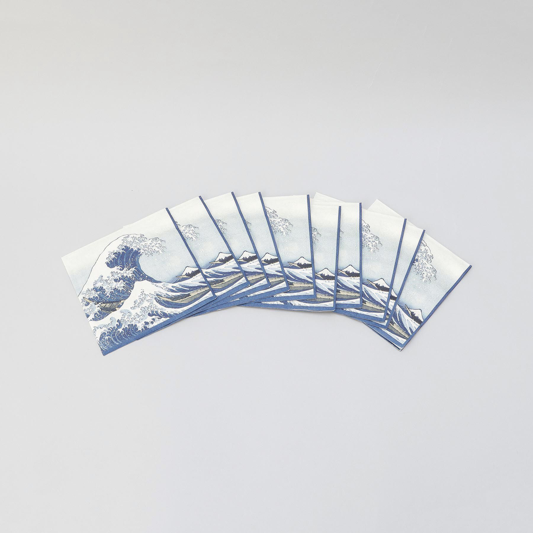 212 KITCHEN STORE「カスパリペーパータオル 10枚 グレートウェーブ BL」|食器・キッチングッズ|