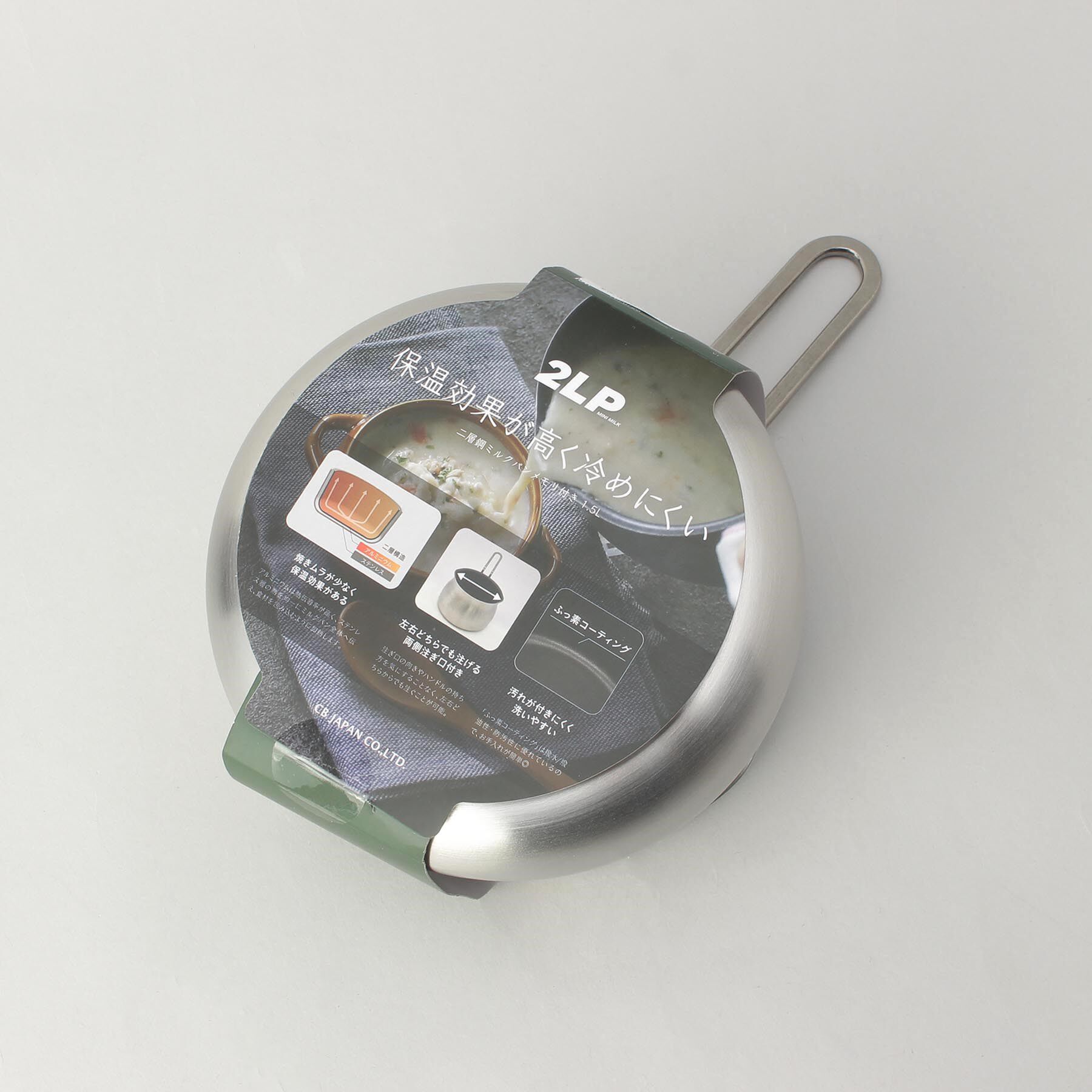 212 KITCHEN STORE「二層鋼ミルクパンメモリ付き 1.5L ＜copan コパン＞」|食器・キッチングッズ|