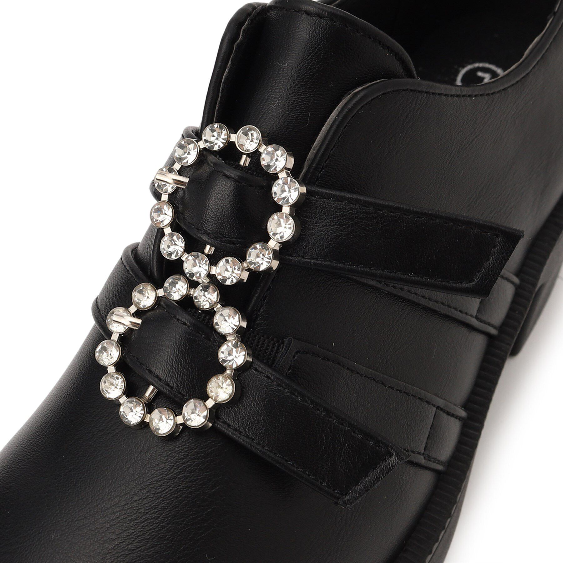 csT&P「軽量厚底ソール ダブルストーンモチーフローファー」|パンプス|