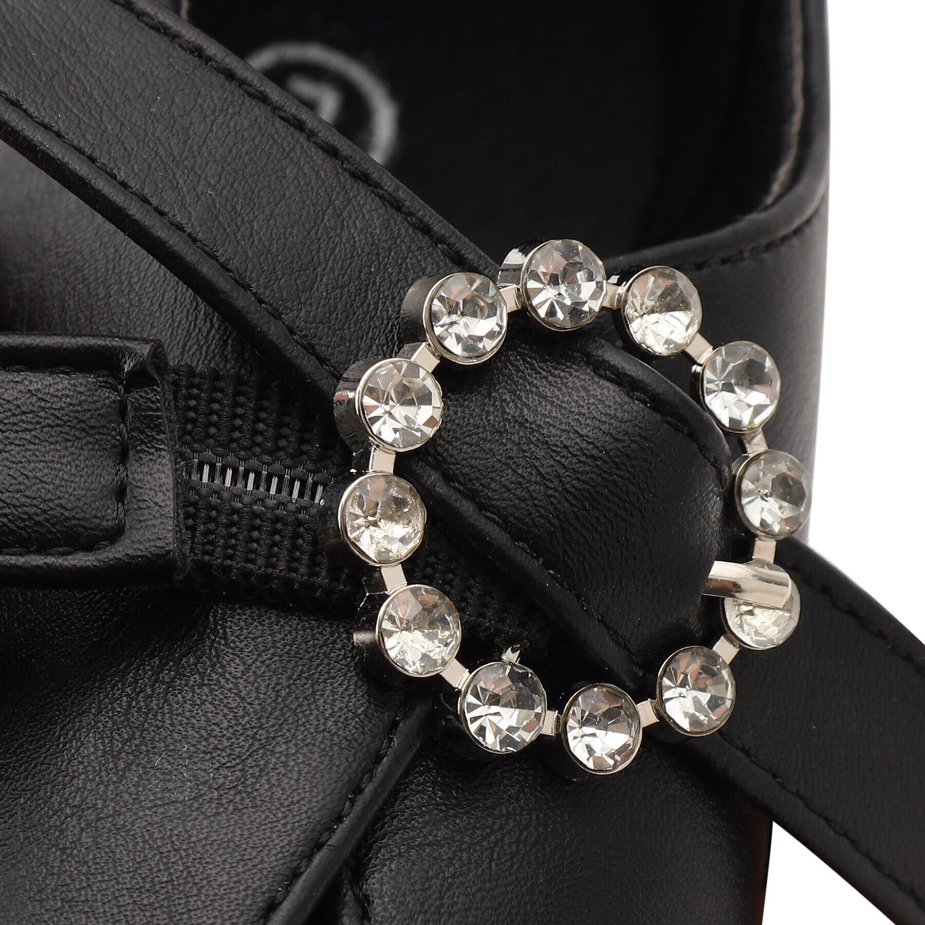 csT&P「軽量厚底ソール ダブルストーンモチーフローファー」|パンプス|