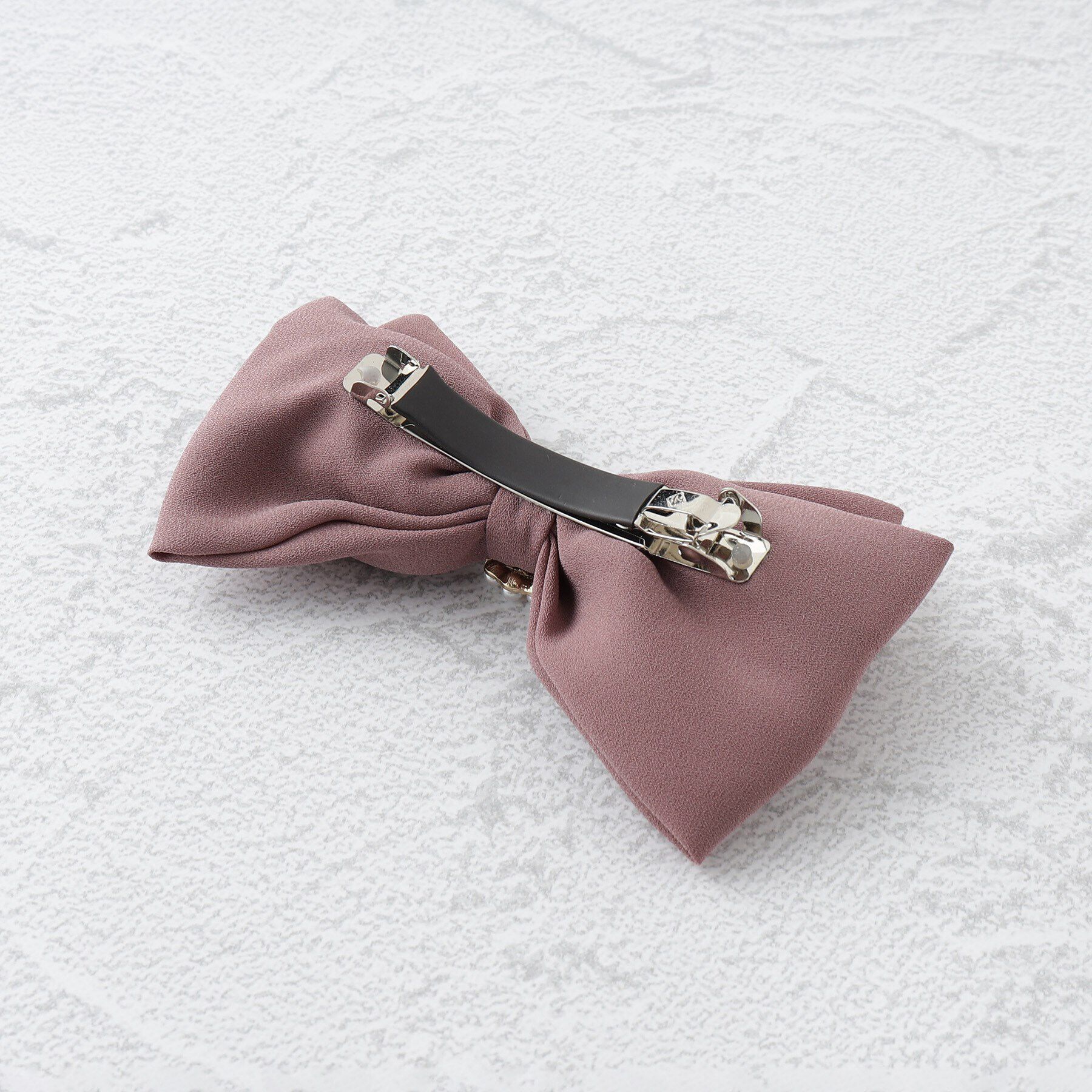 Grandedge「ビジュー付きリボンバレッタ」|その他|