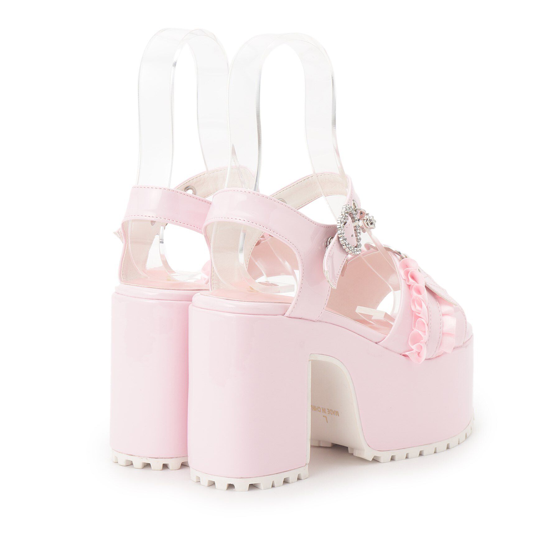 csT&P「厚底羽つきハートサンダル」|サンダル|