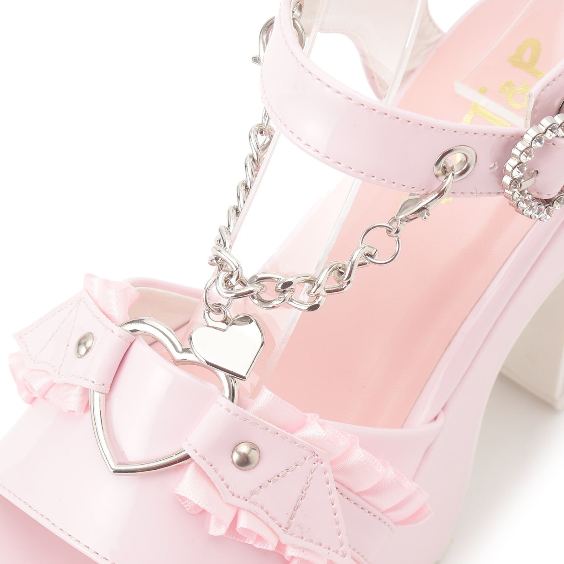 csT&P「厚底羽つきハートサンダル」|サンダル|