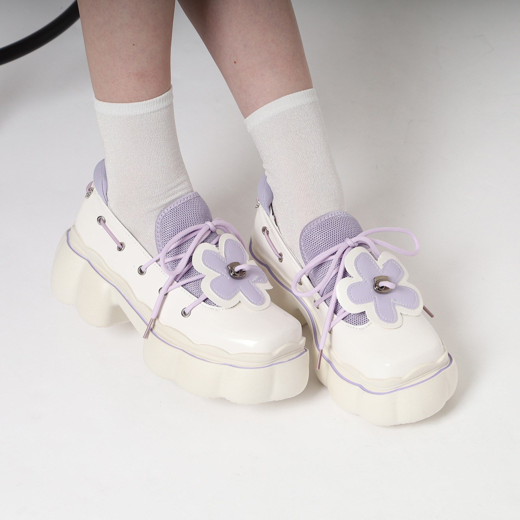 csT&P「厚底フラワーパンプス」|パンプス|