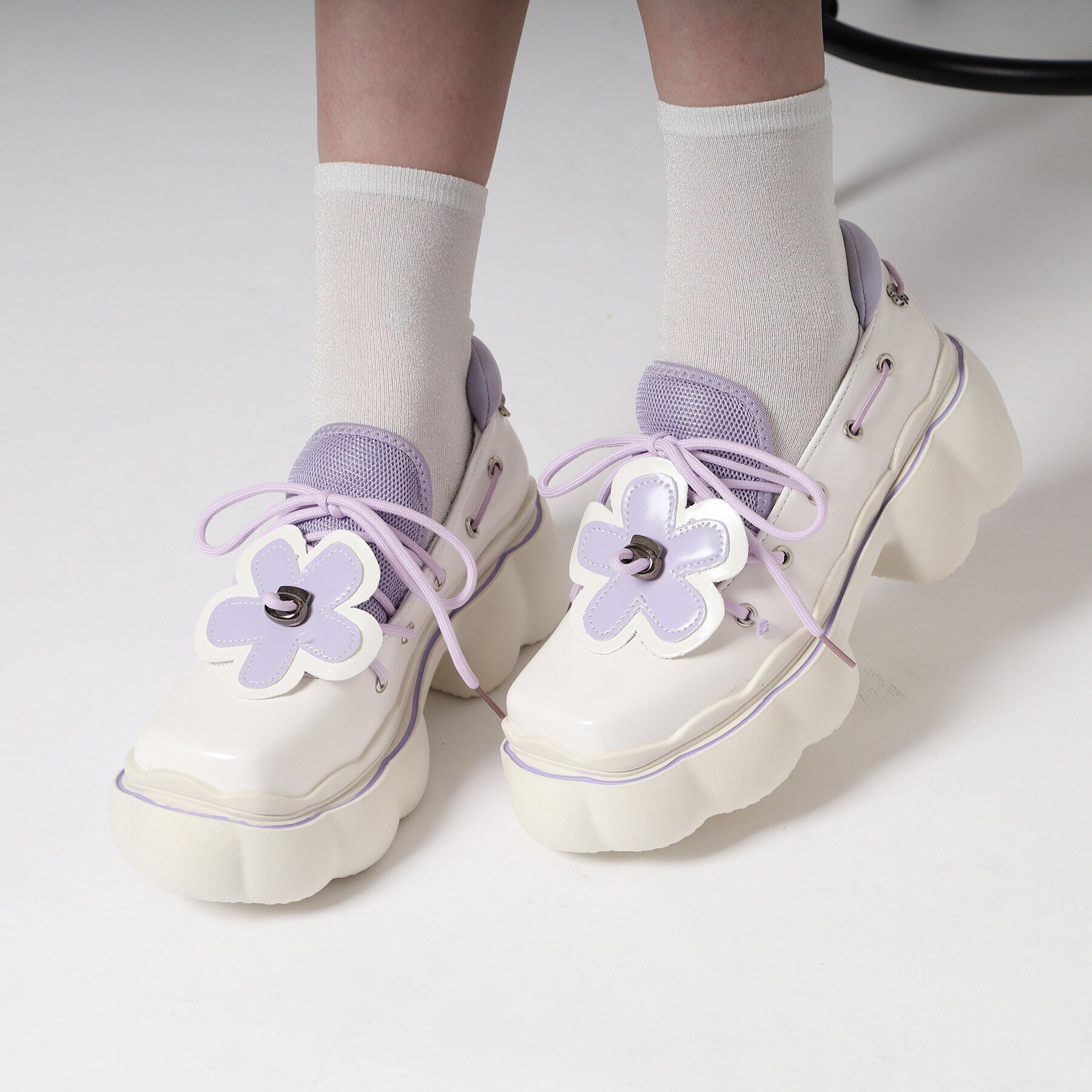 csT&P「厚底フラワーパンプス」|パンプス|