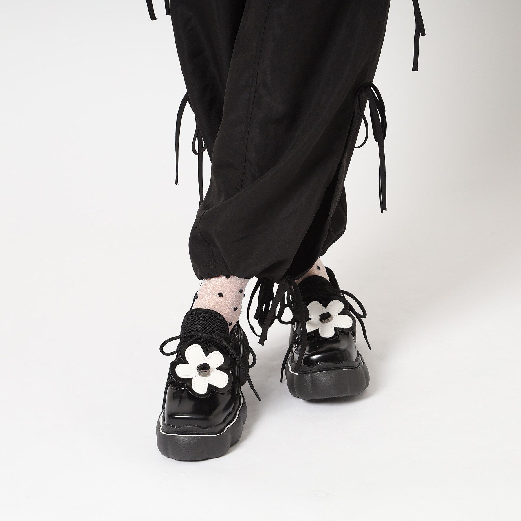 csT&P「厚底フラワーパンプス」|パンプス|