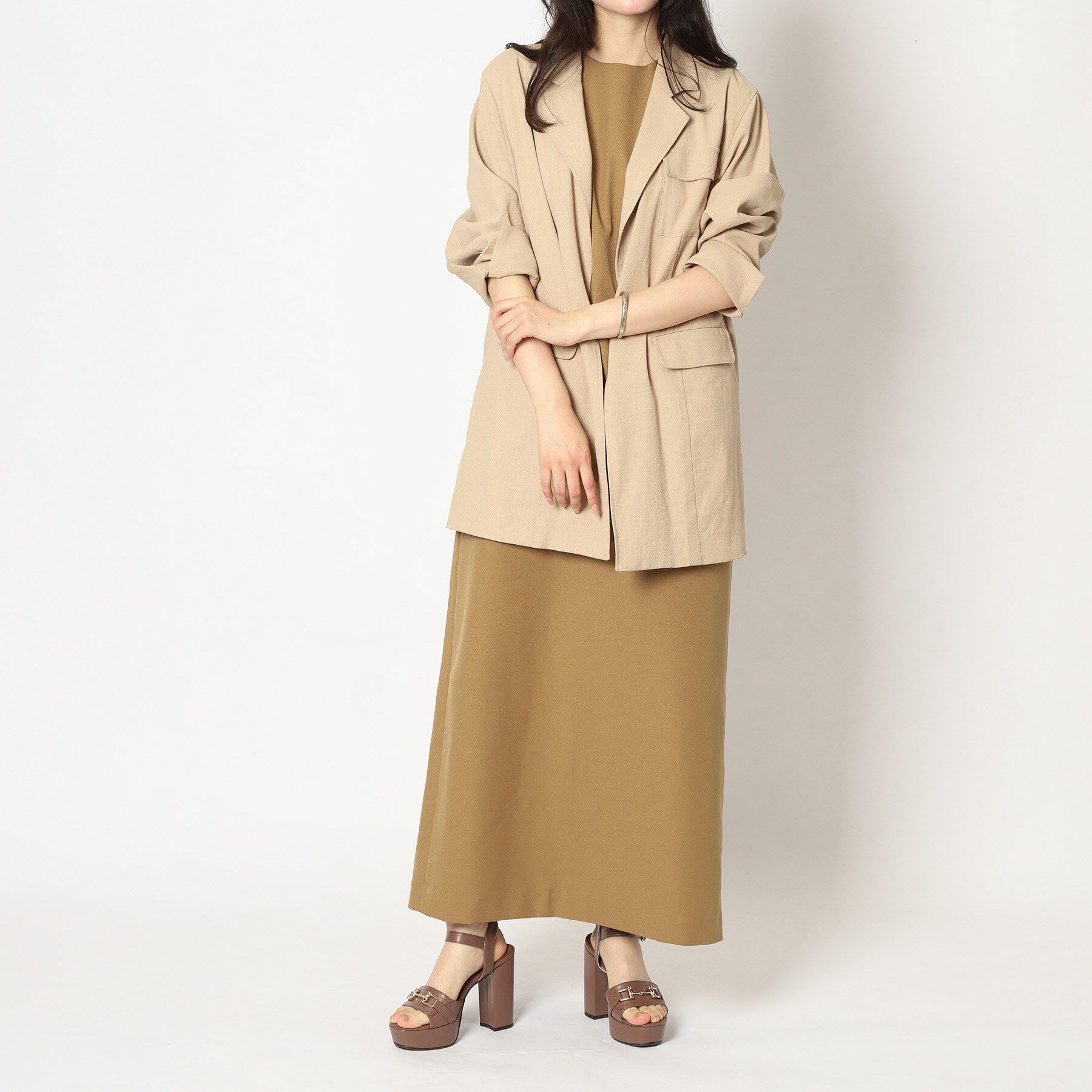 ESPERANZA「アッパービット厚底ヒールサンダル」|サンダル|