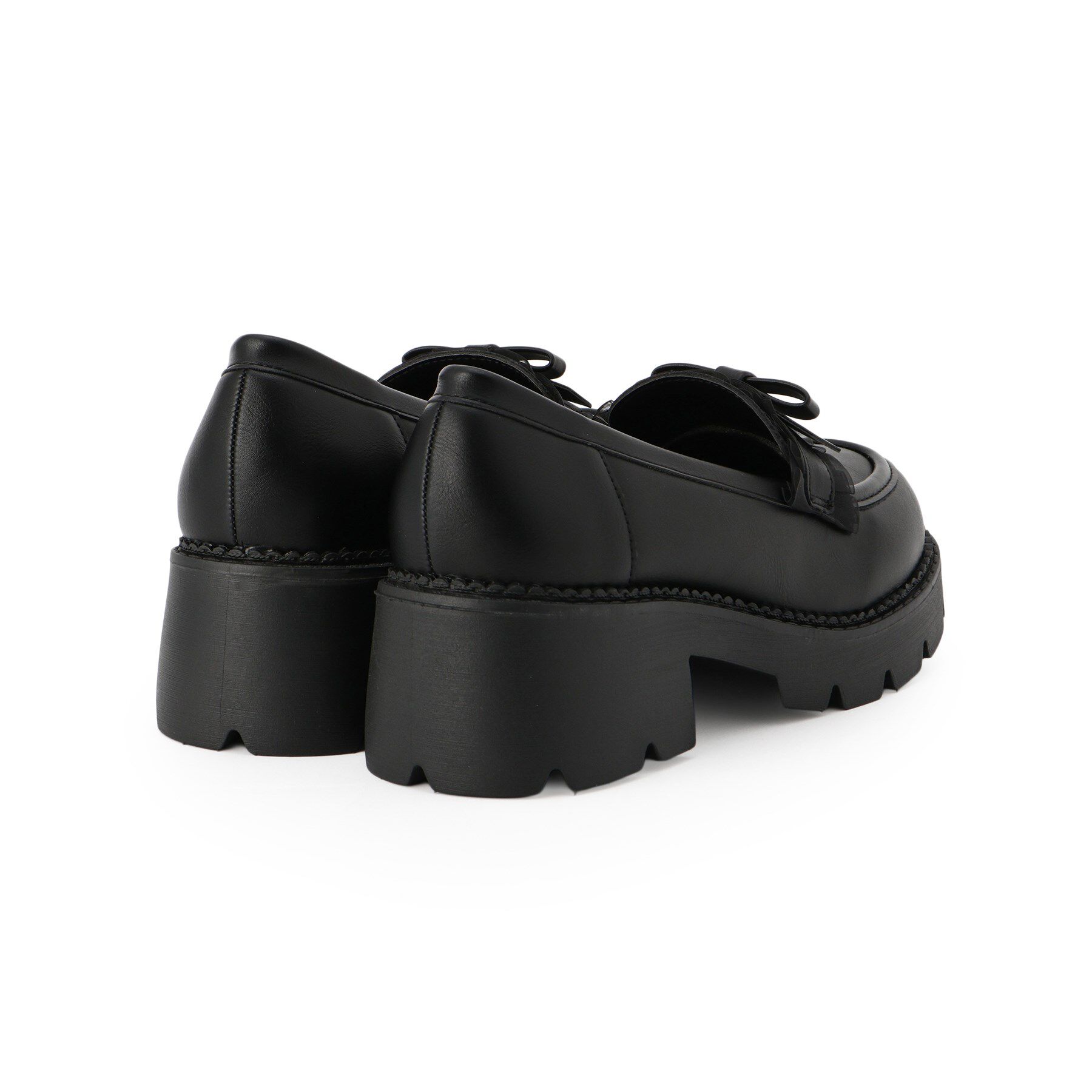 csT&P「フリル付きリボンローファー」|パンプス|