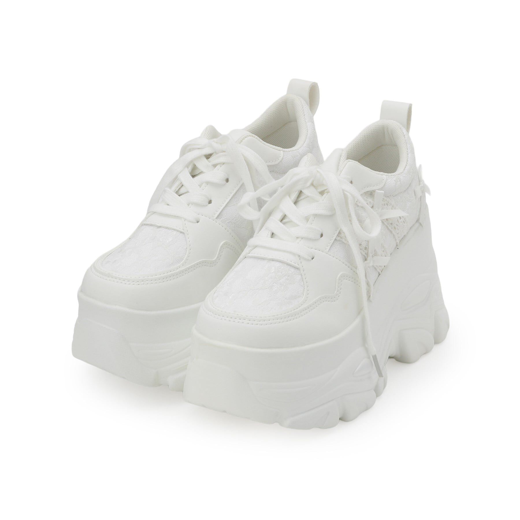 csT&P「厚底リボンスニーカー」|スニーカー|