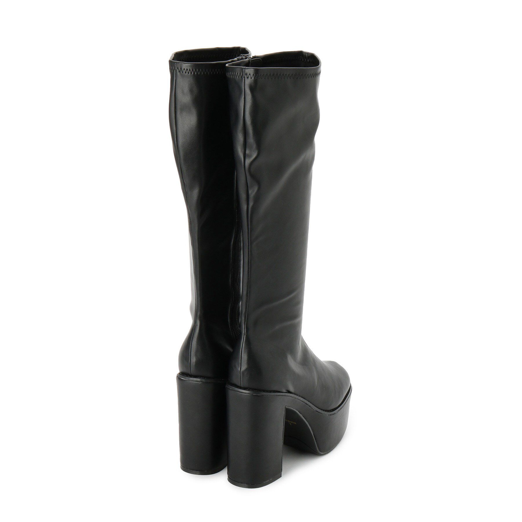 csT&P「厚底プレーンブーツ」|ショートブーツ|